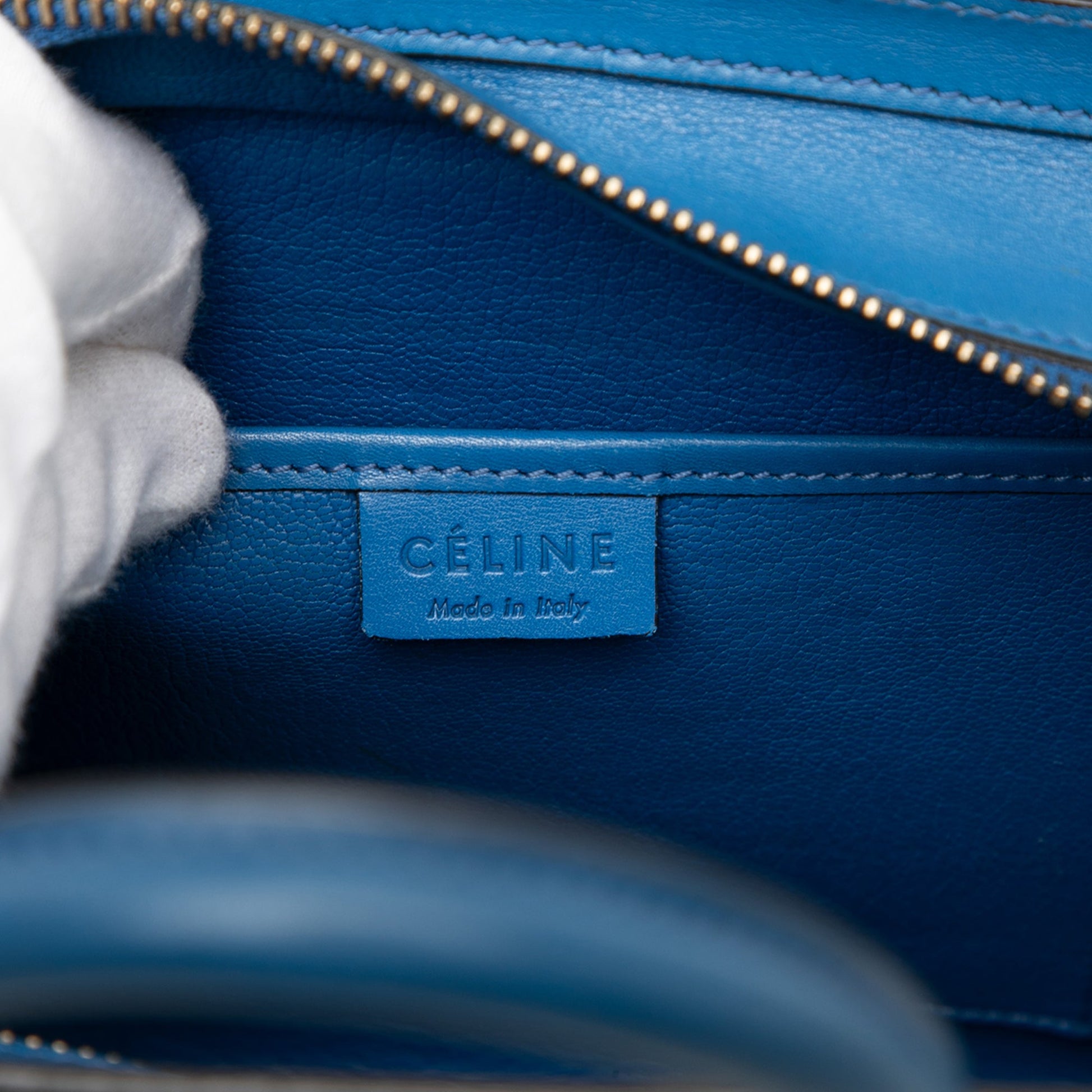 Celine Nano Leather Luggage Tote