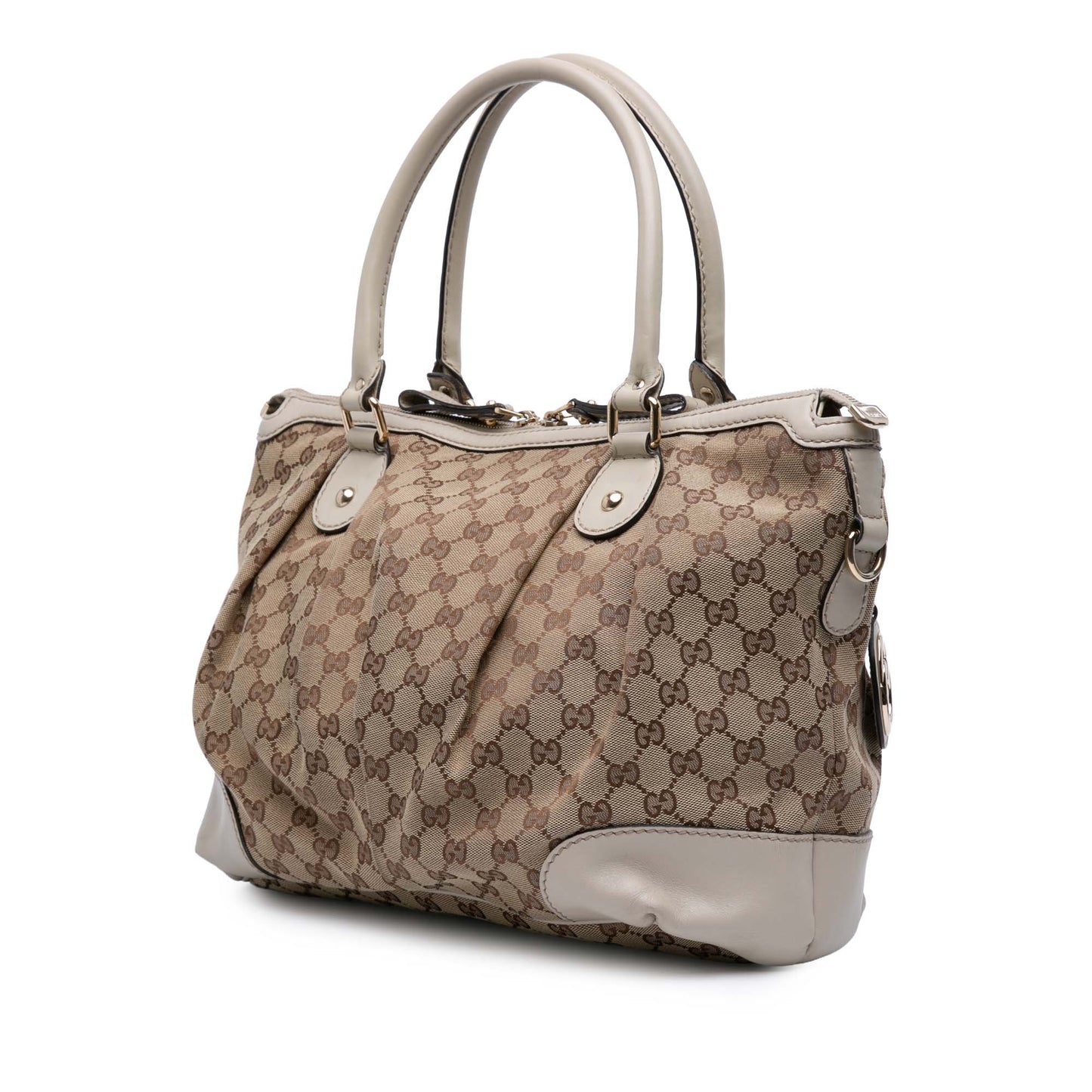 Gucci GG Canvas Sukey Satchel