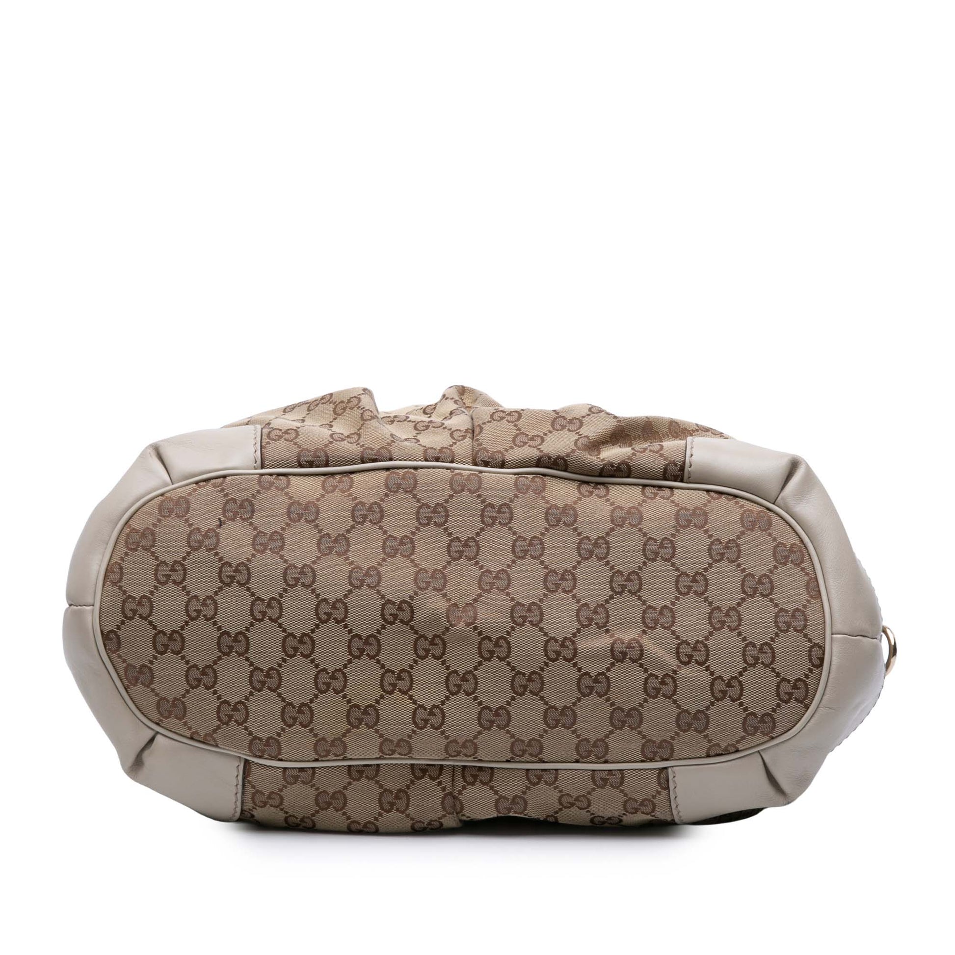 Gucci GG Canvas Sukey Satchel