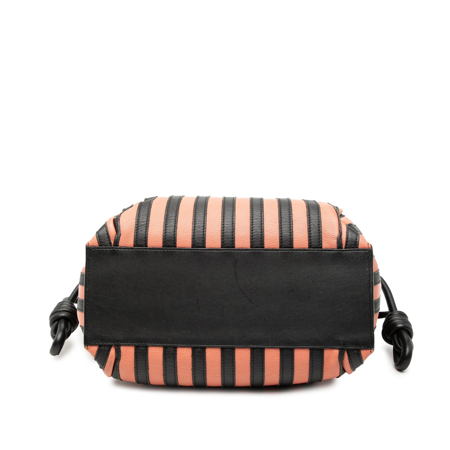 LOEWE Leather Grid Flamenco Knot Tote