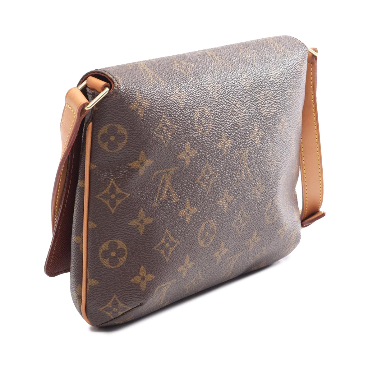 Louis Vuitton Monogram Musette Tango Short Strap — Brown