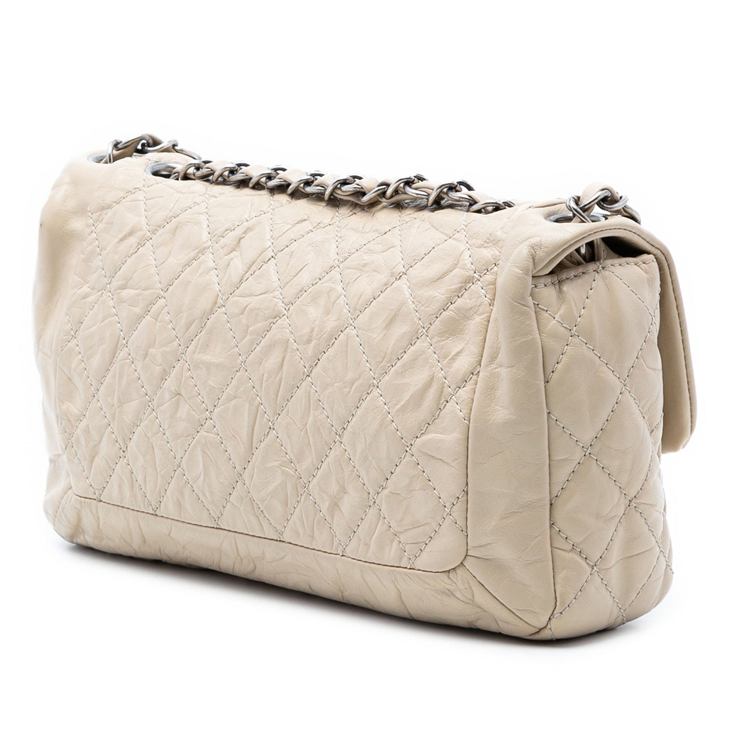 Aged Calfskin Coco Rider Flap