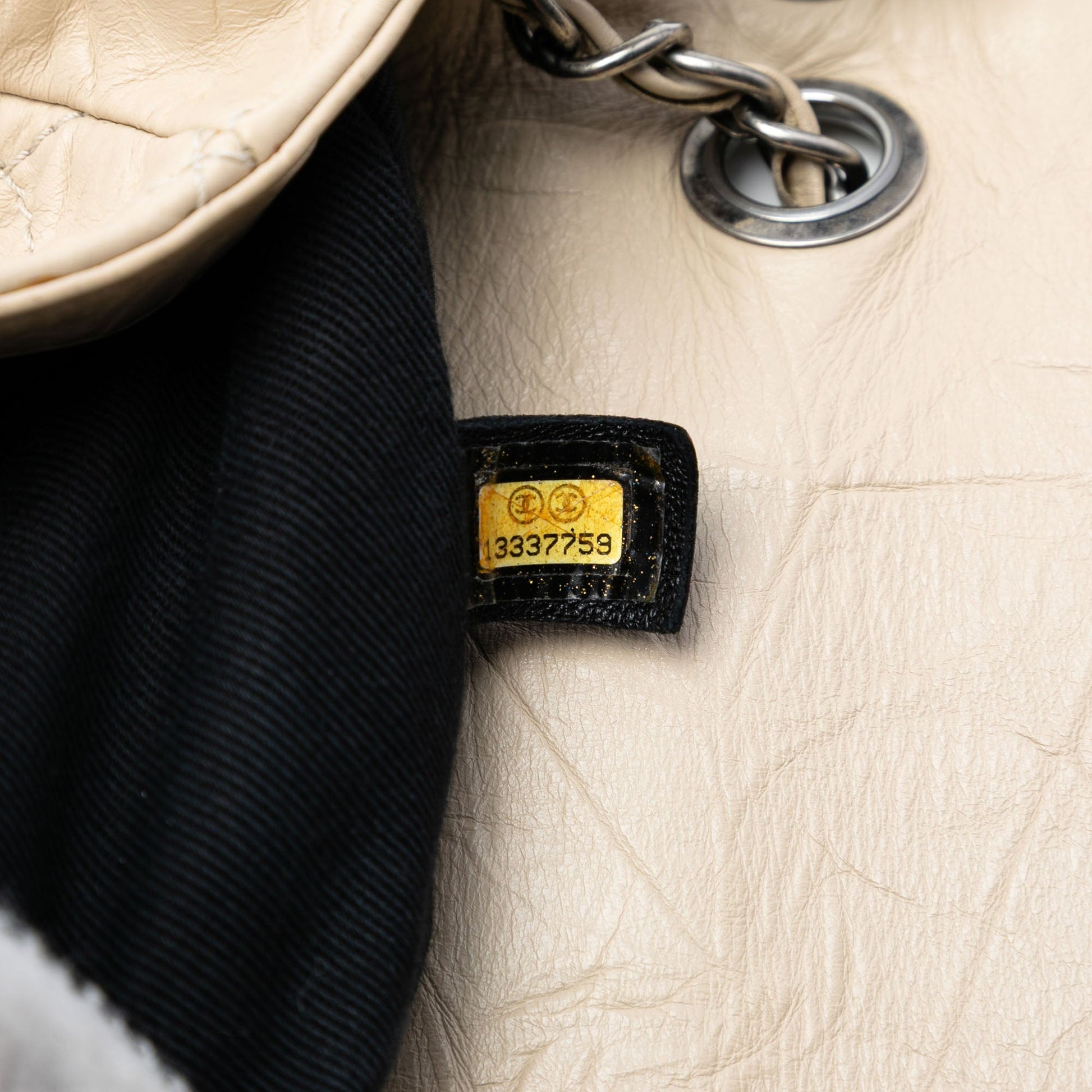 Aged Calfskin Coco Rider Flap