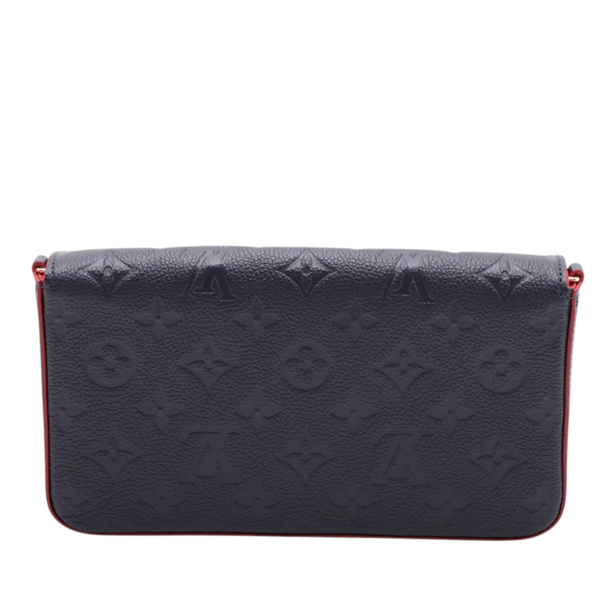 Louis Vuitton Monogram Empreinte Pochette Felicie — Blue