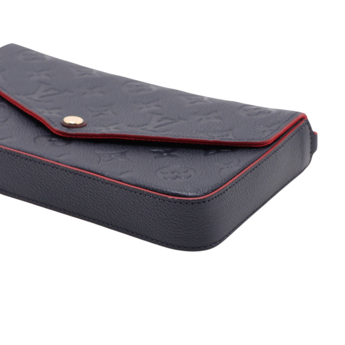 Louis Vuitton Monogram Empreinte Pochette Felicie — Blue