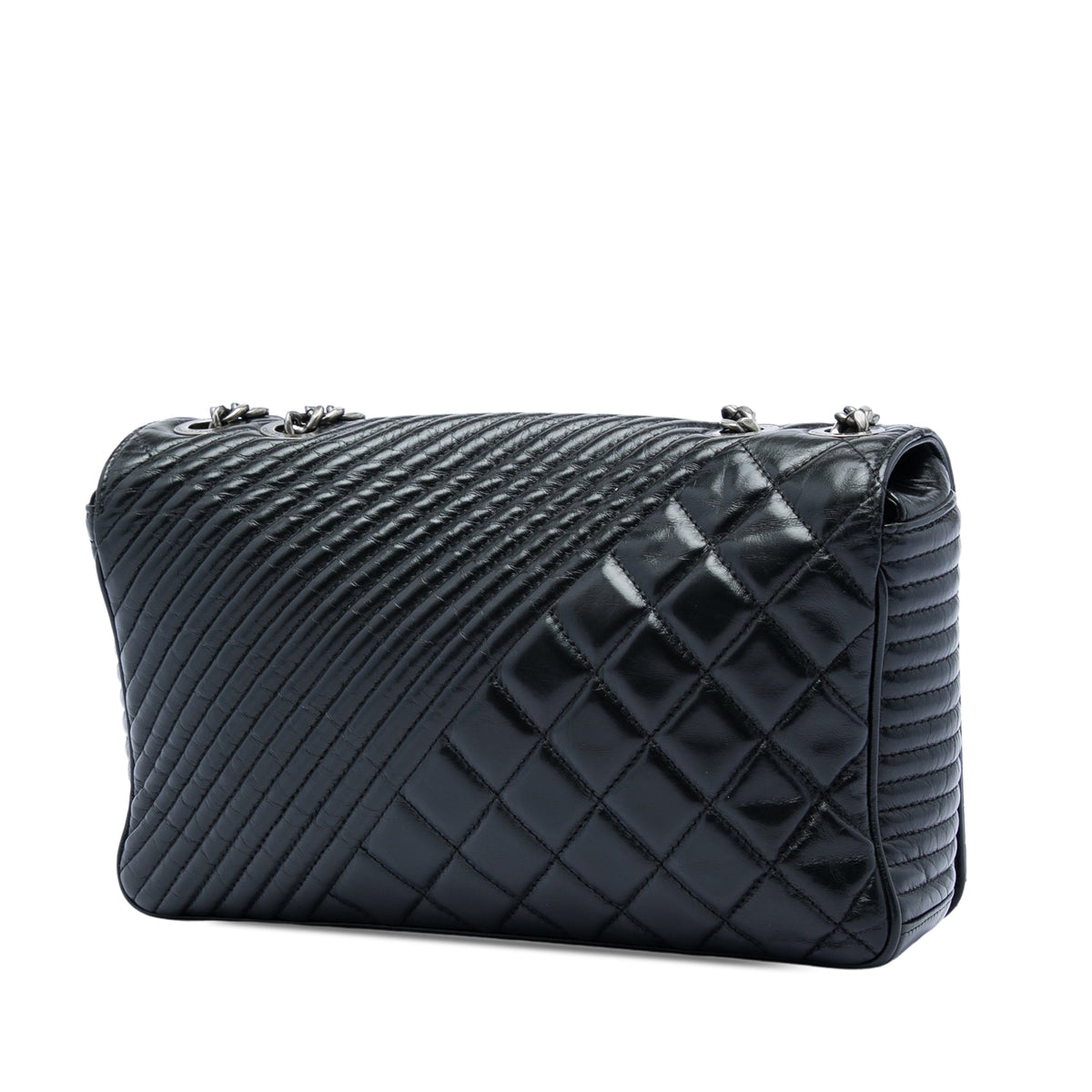 Chanel Medium Quilted Aged Calfskin Coco Boy Flap