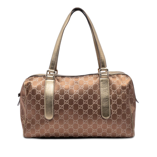 Gucci GG Satin Boston Bag