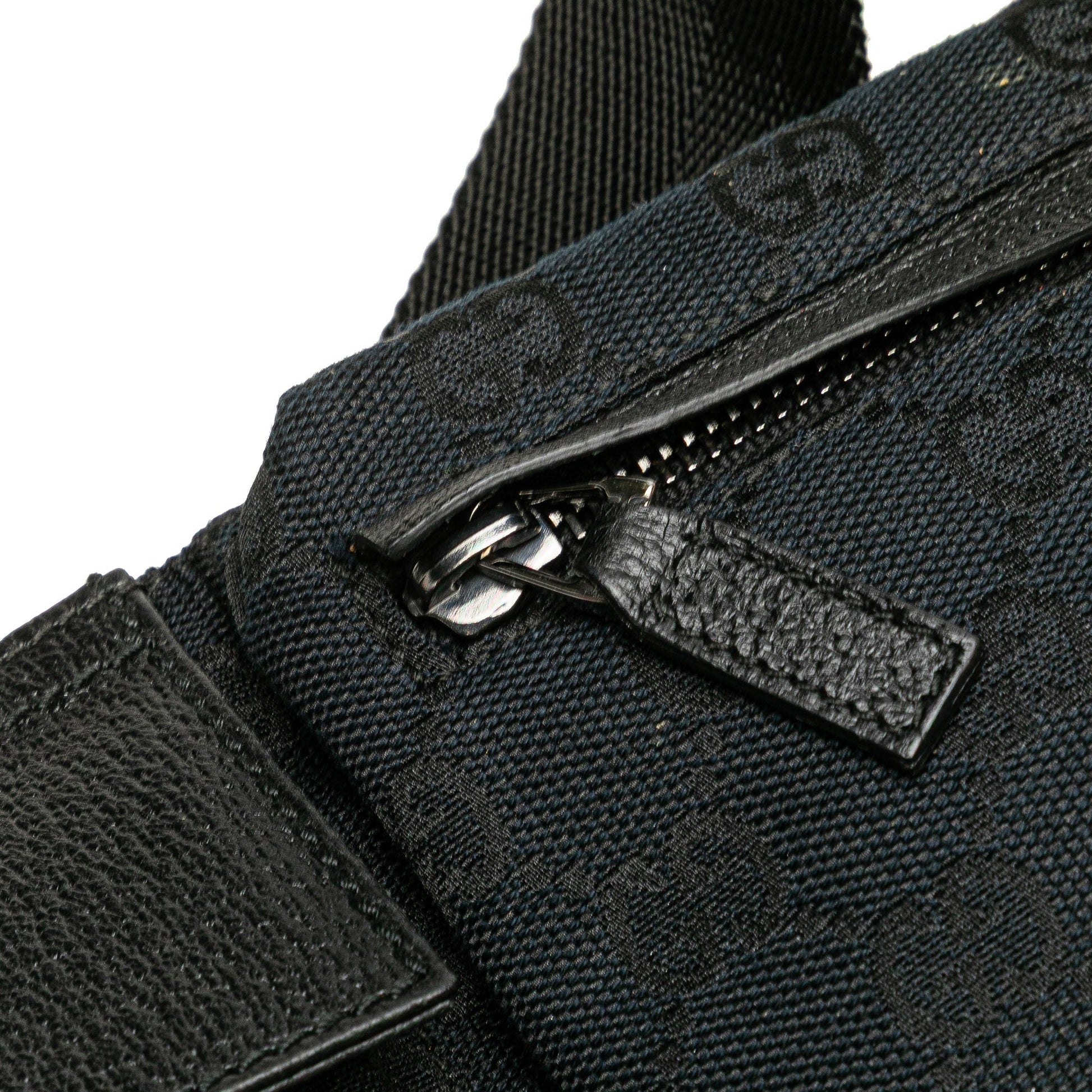 Gucci GG Canvas Double Pocket Belt Bag