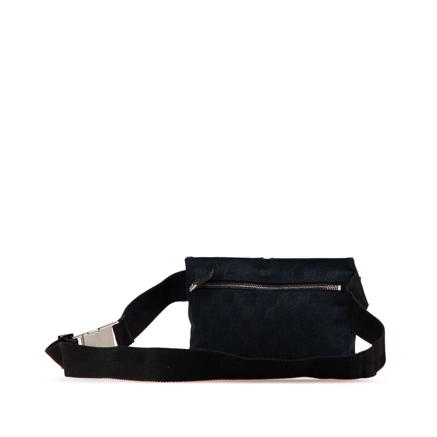 Gucci GG Canvas Double Pocket Belt Bag