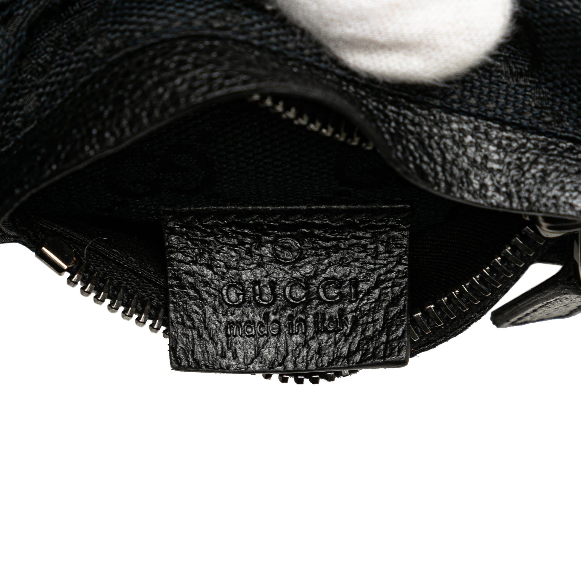 Gucci GG Canvas Double Pocket Belt Bag
