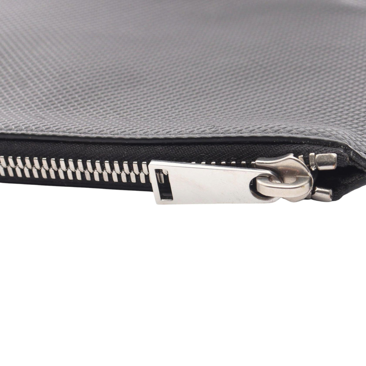 Bottega Veneta Leather Clutch — Black