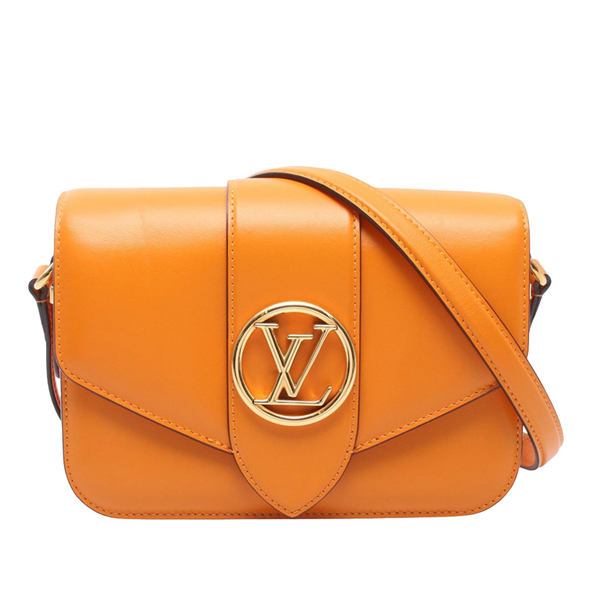 Louis Vuitton Calfskin LV Pont 9 Soft MM