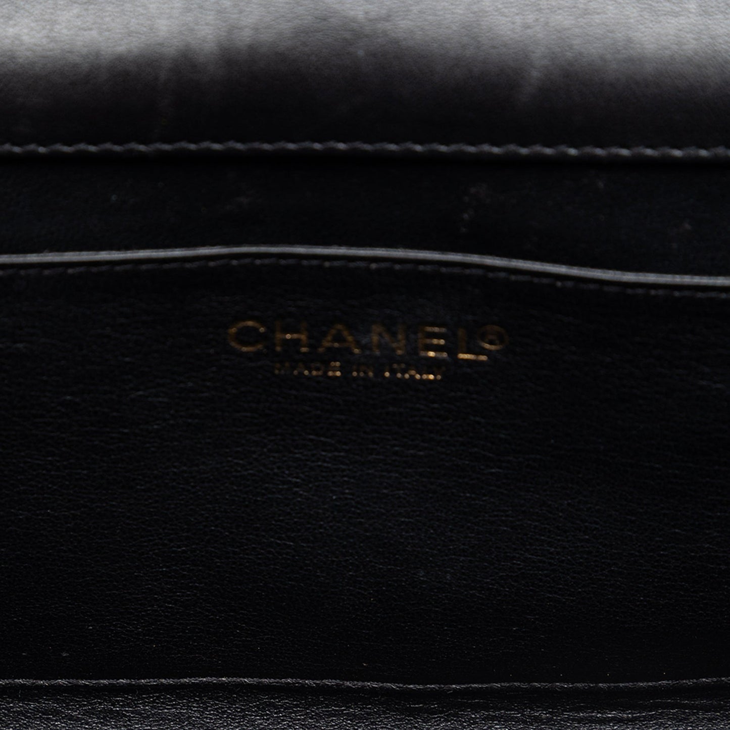 Chanel Chocolate Bar Patent Clutch