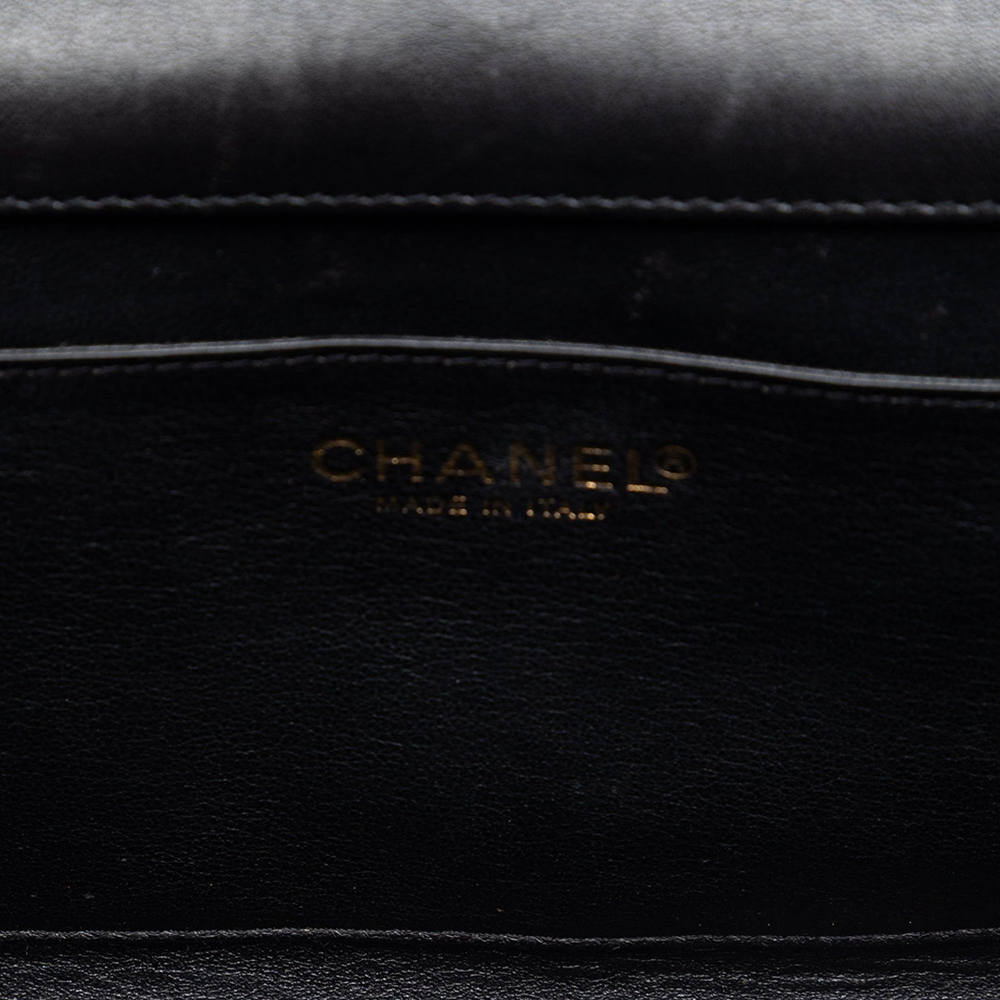 Chanel Chocolate Bar Patent Clutch