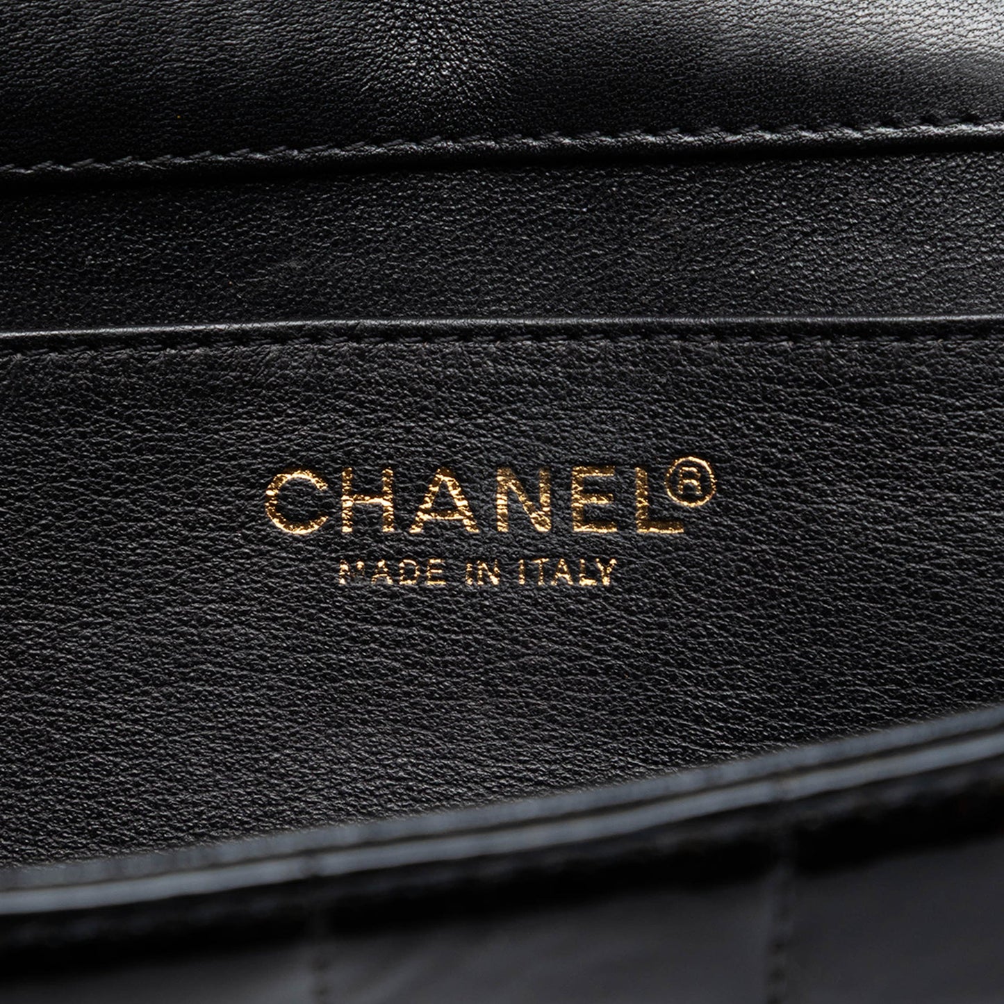 Chanel Chocolate Bar Patent Clutch