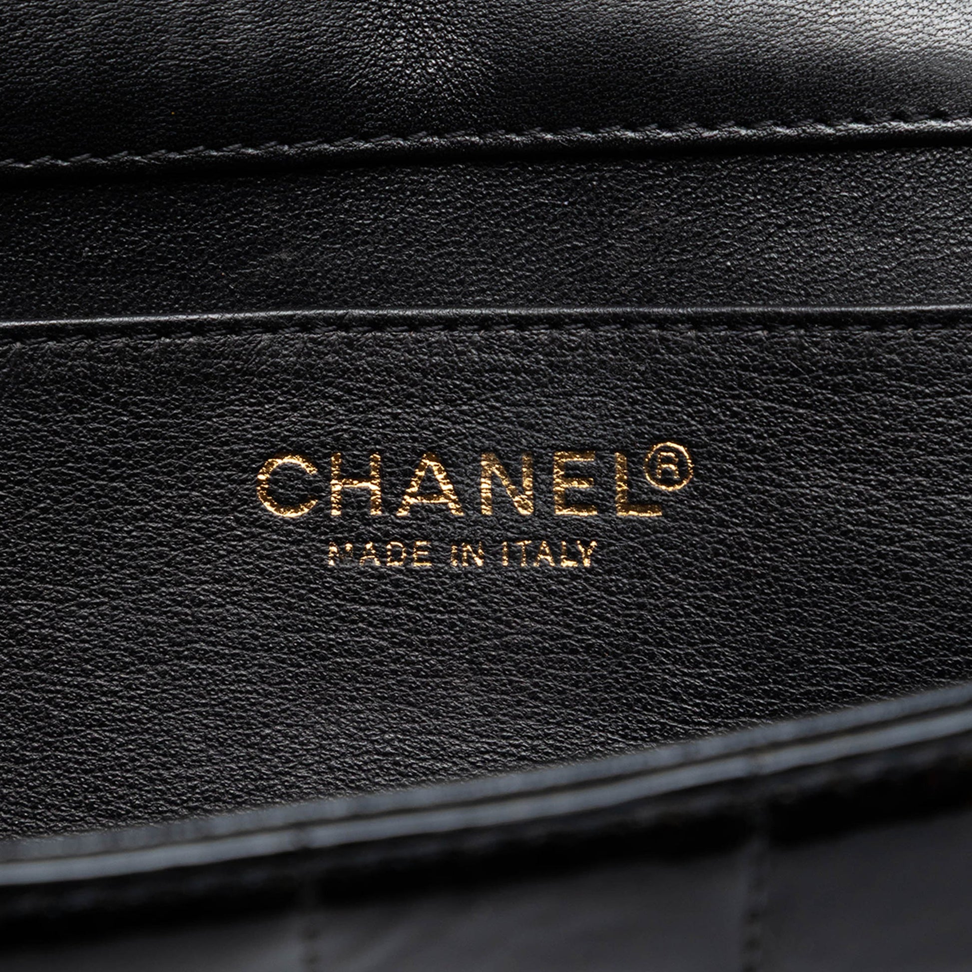 Chanel Chocolate Bar Patent Clutch