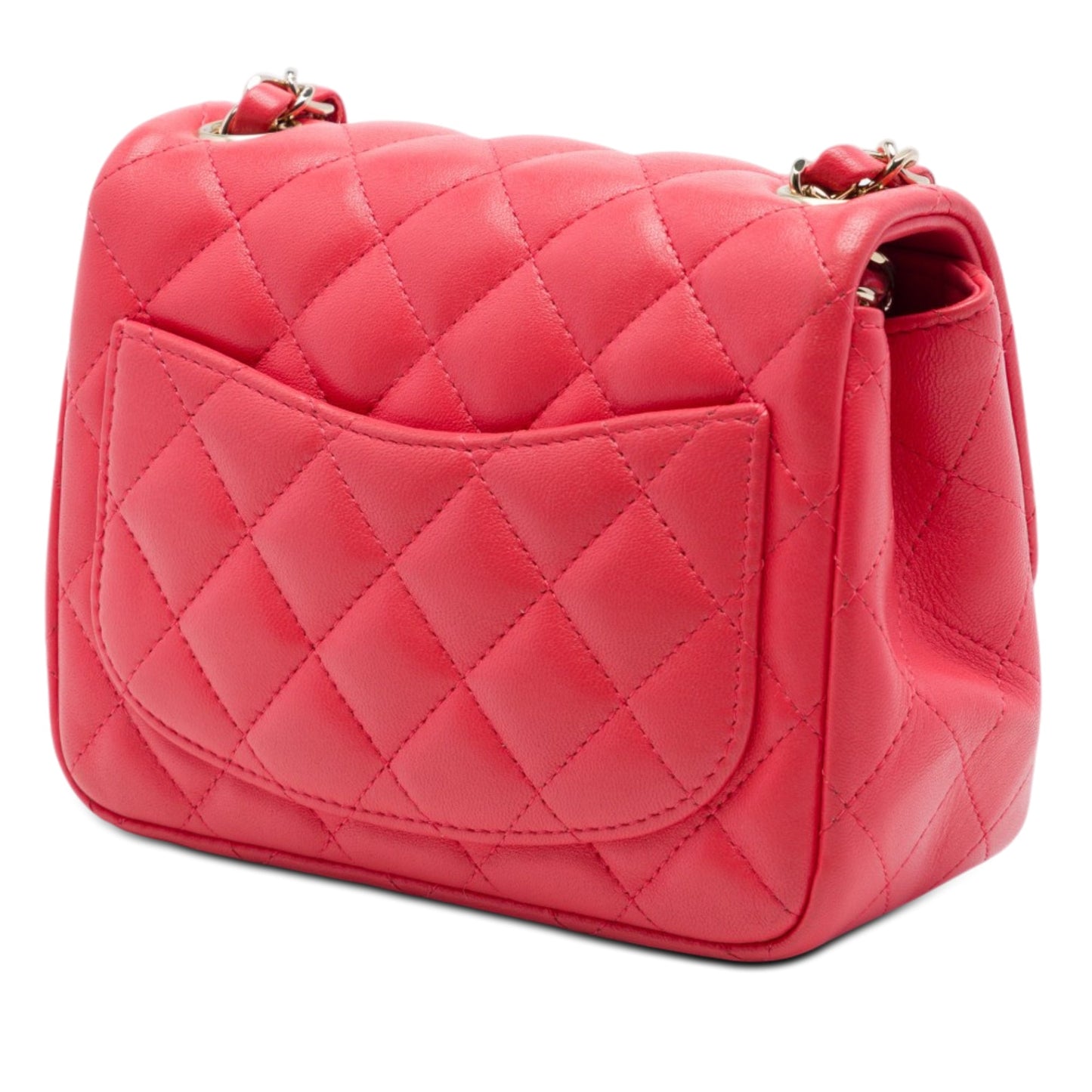 Chanel Mini Square Classic Lambskin Single Flap