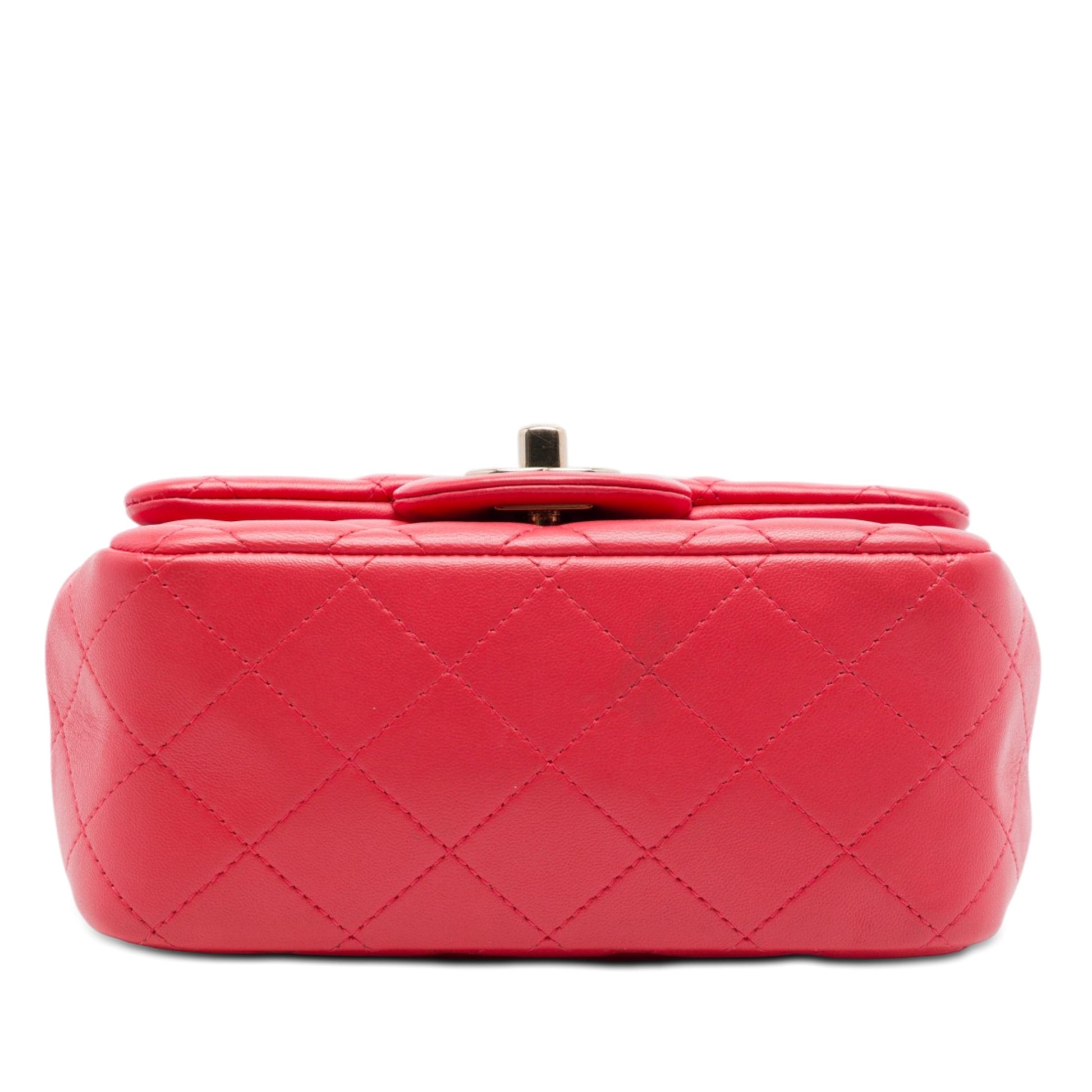 Chanel Mini Square Classic Lambskin Single Flap