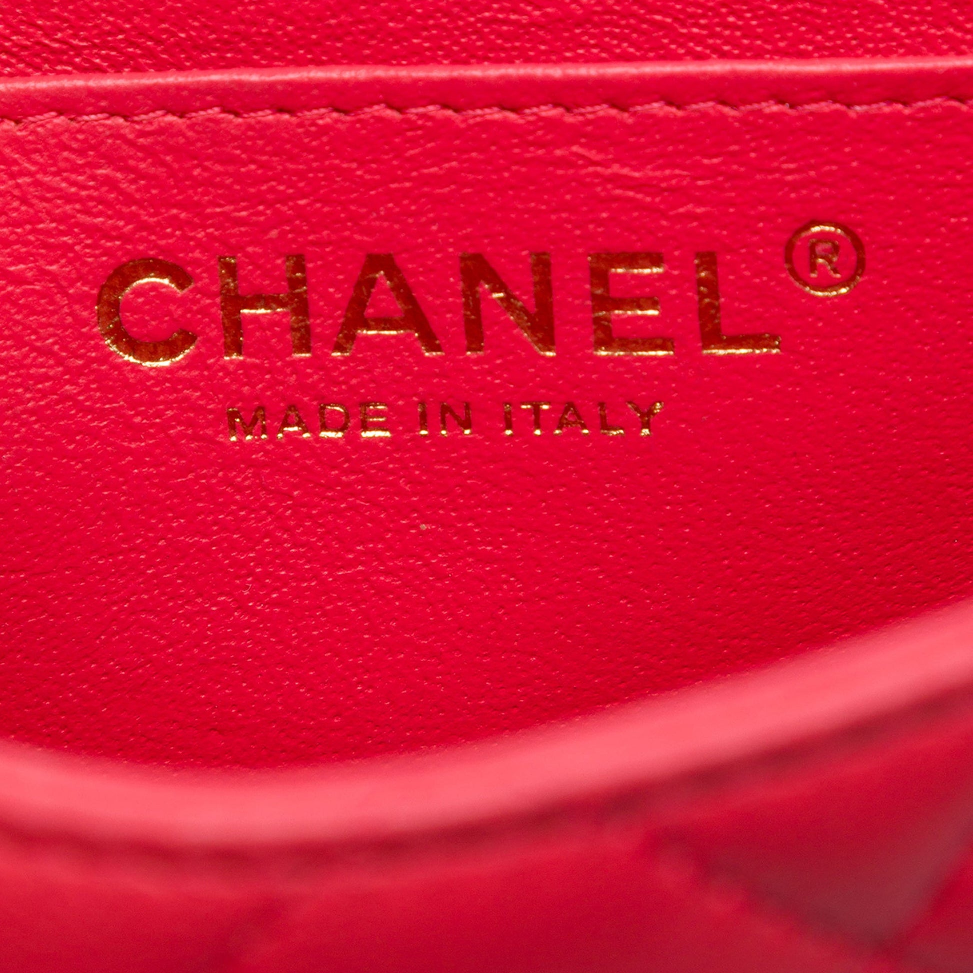 Chanel Mini Square Classic Lambskin Single Flap