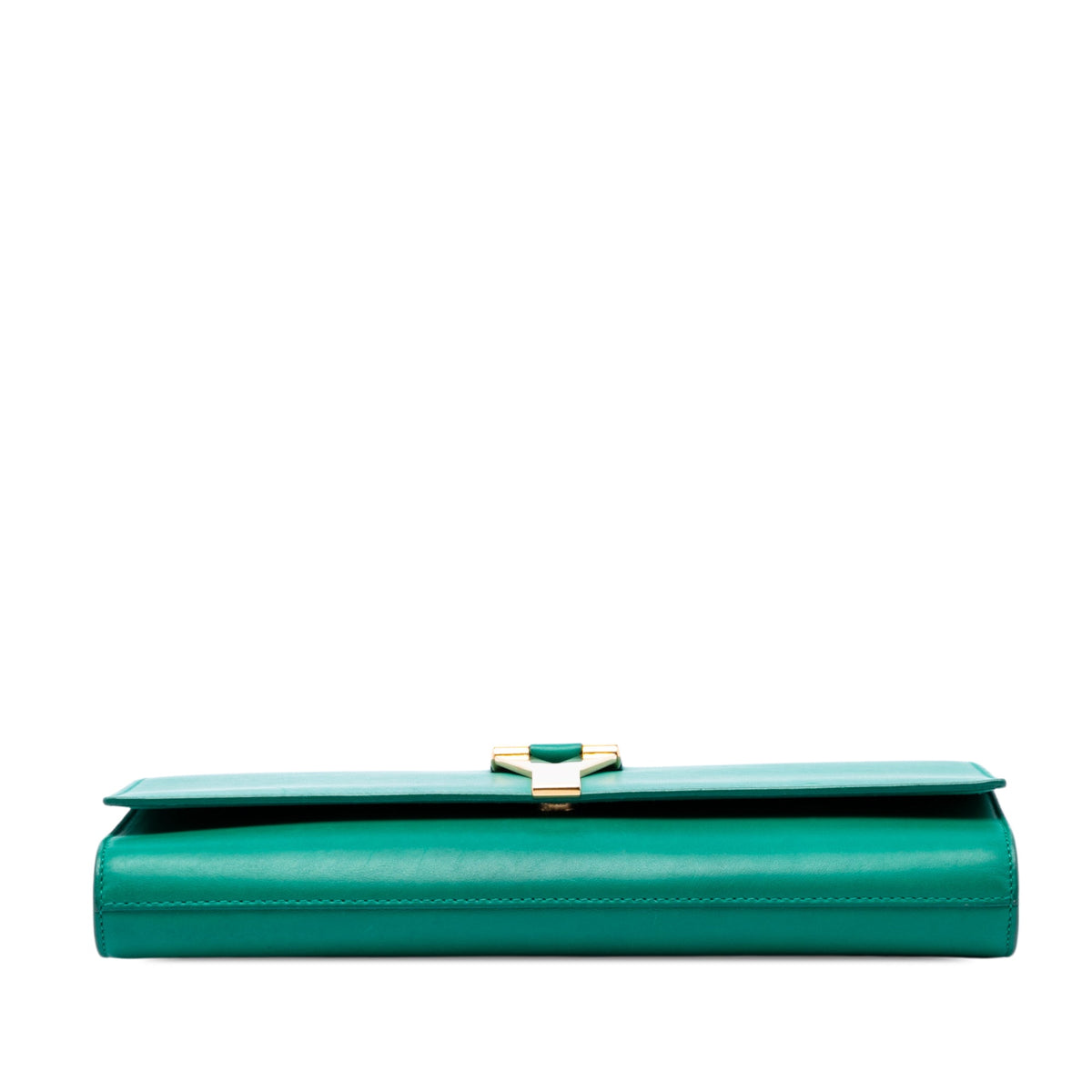 Saint Laurent Leather Chyc Ligne Clutch