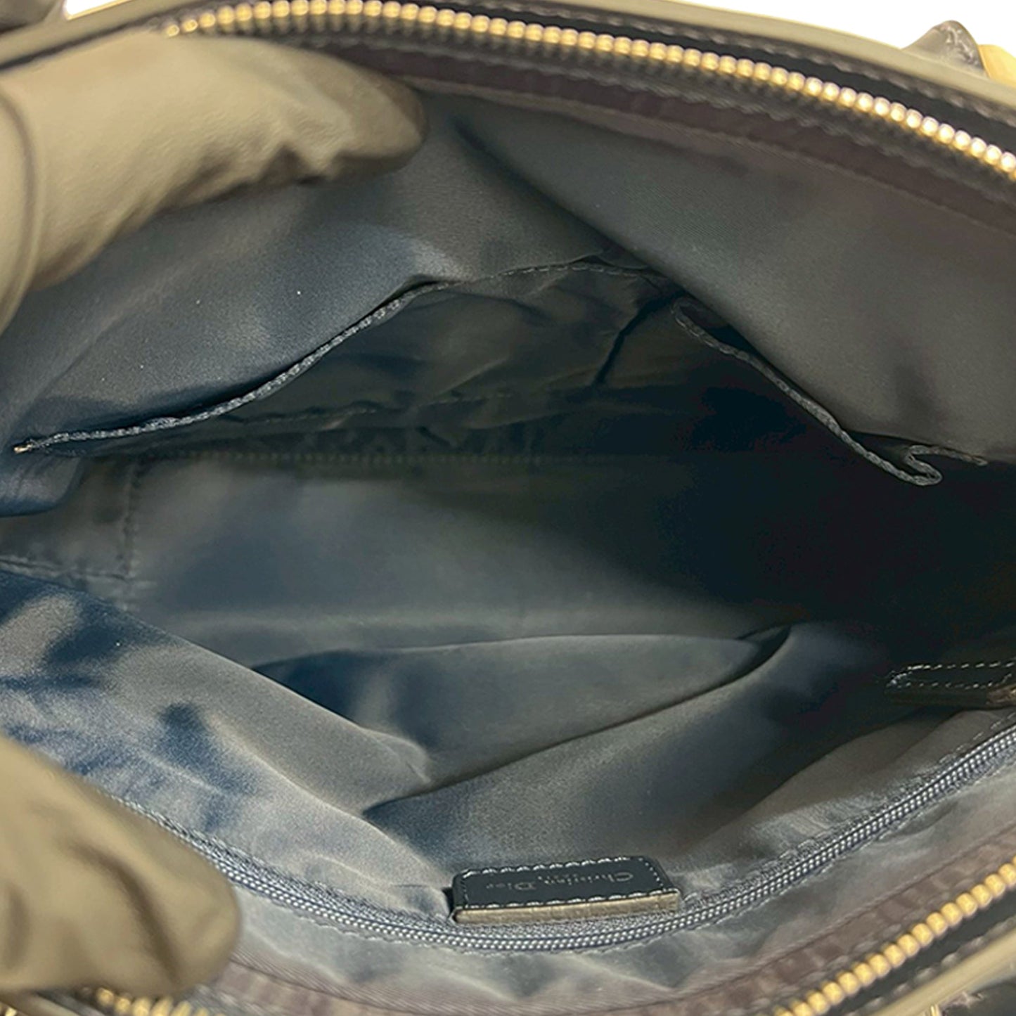 Dior Diorissimo Trotter Canvas Zip Tote