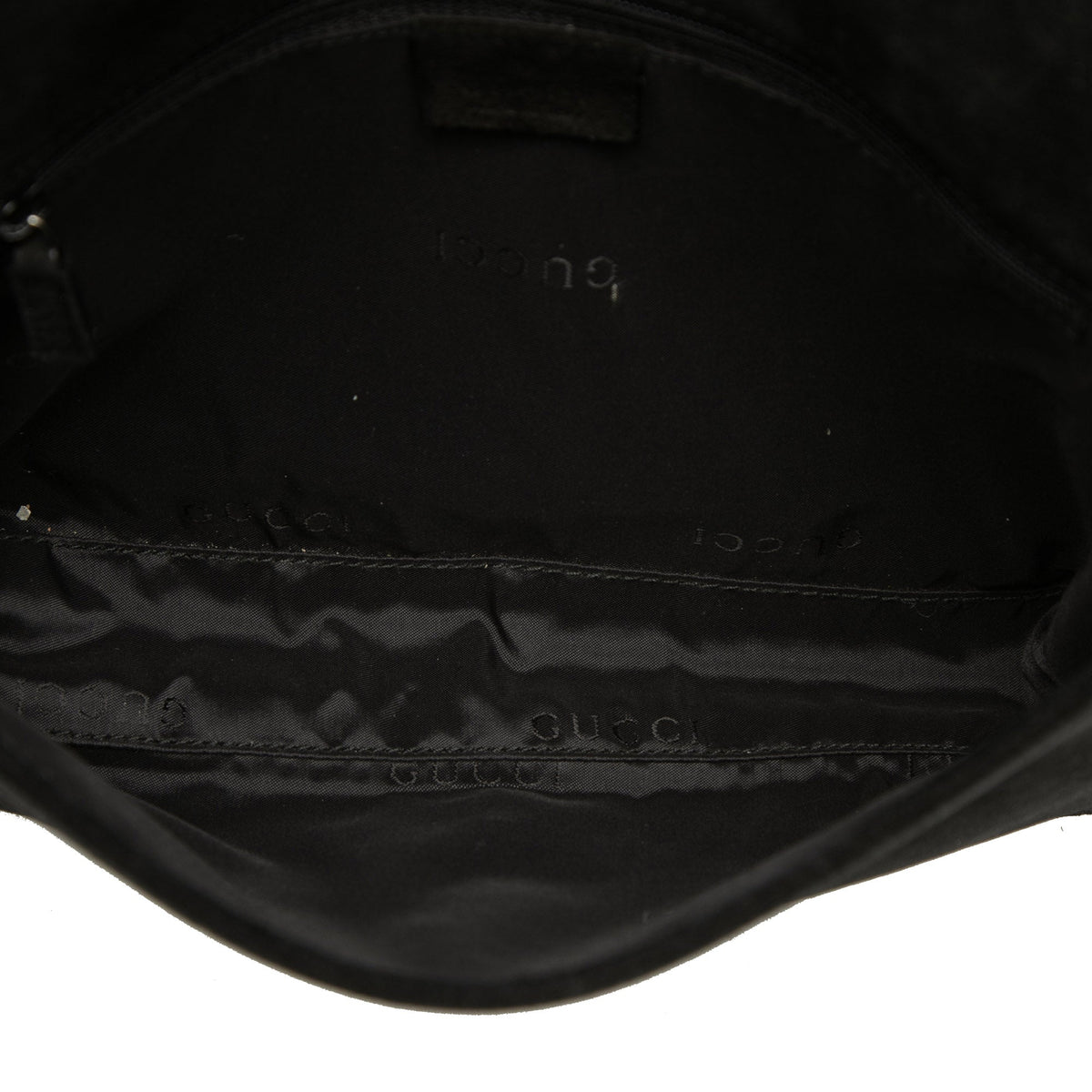 Gucci Suede Bamboo Handbag