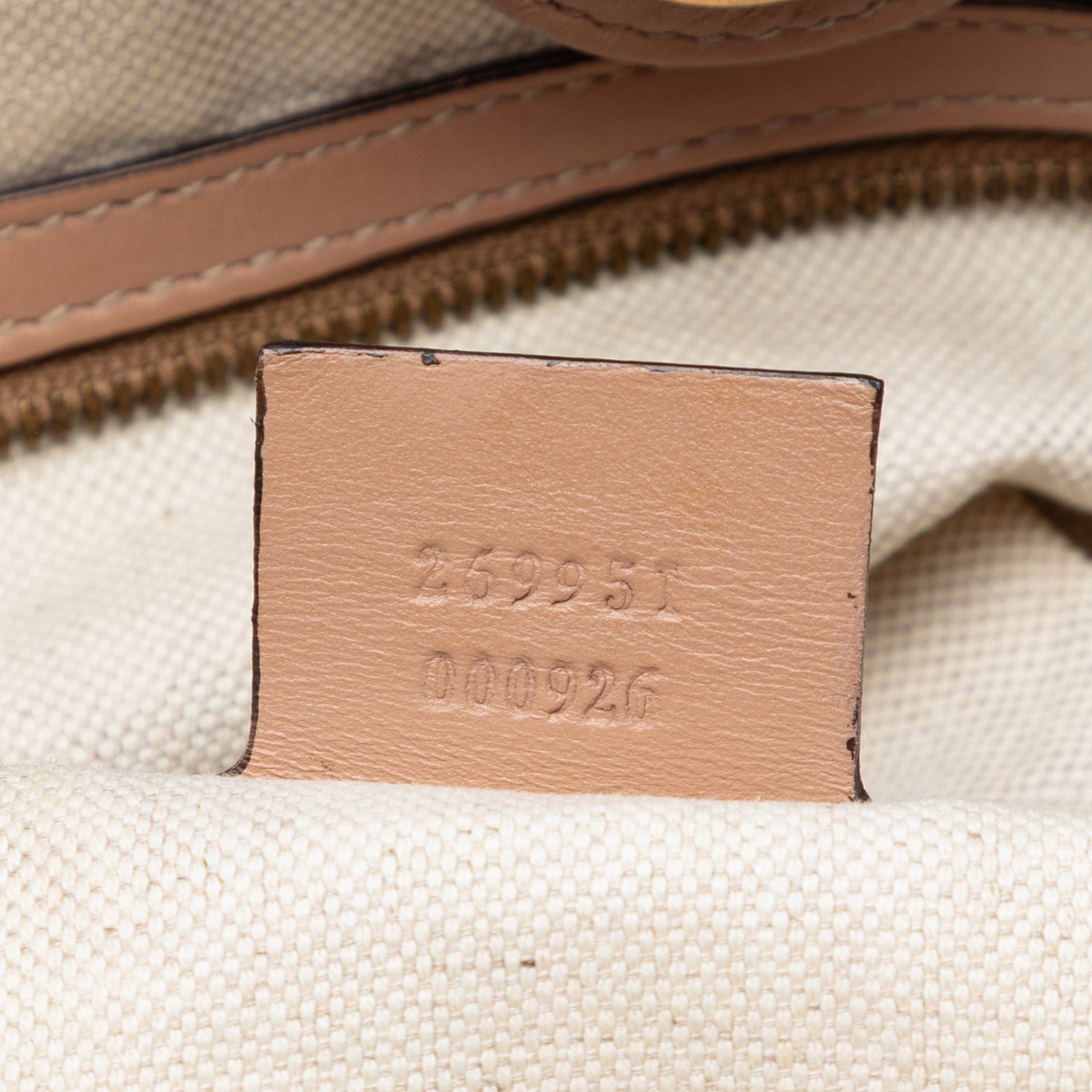 Gucci Large GG Canvas Scarlett Tote
