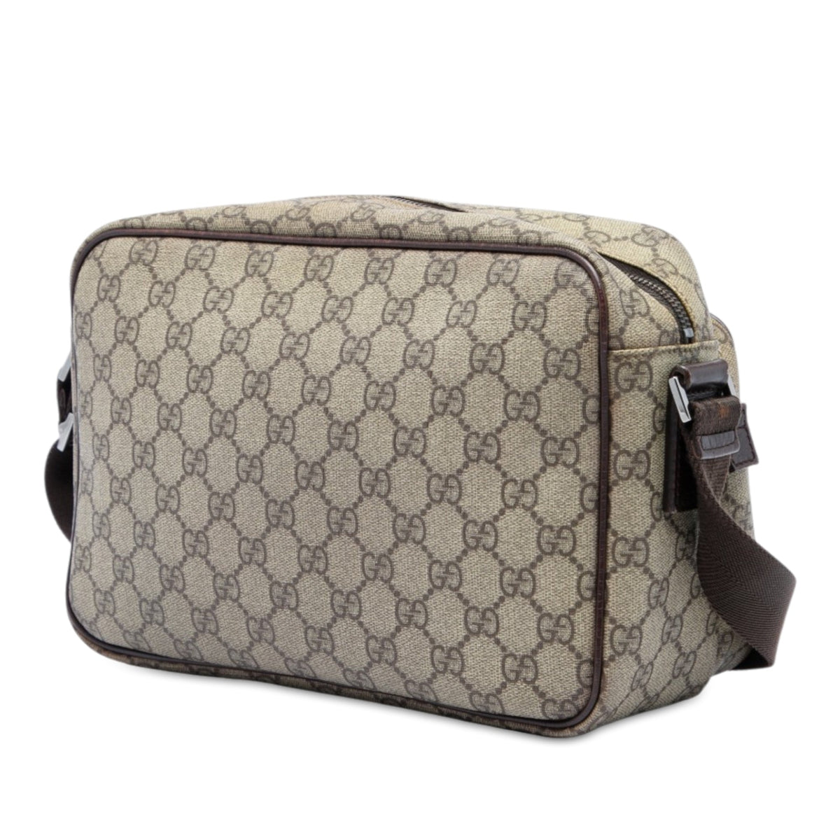 Gucci GG Supreme Crossbody — Beige