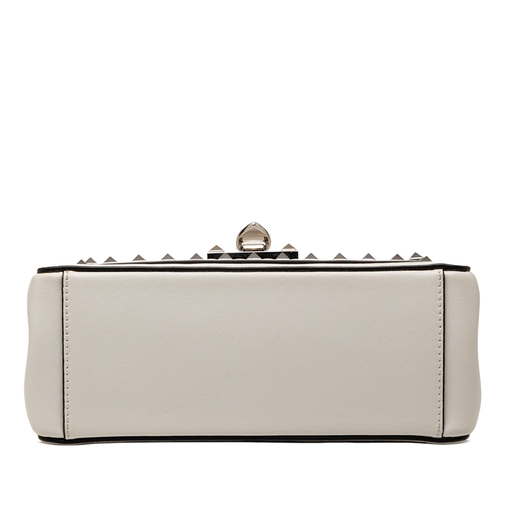 Valentino Leather Rockstud Flip Lock Crossbody