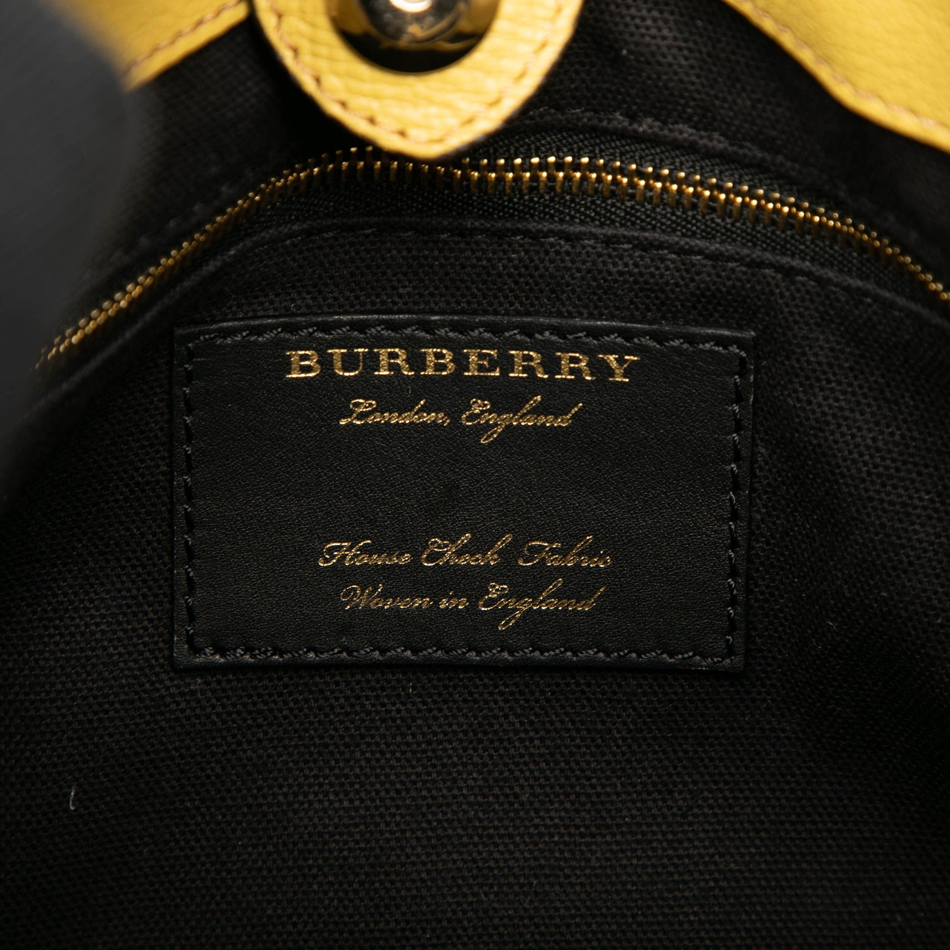 Burberry Small Leather and House Check Banner Satchel