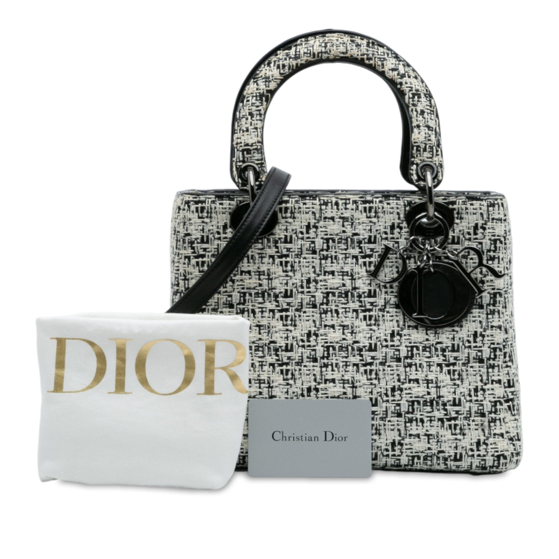 Dior Medium Tweed Lady Dior