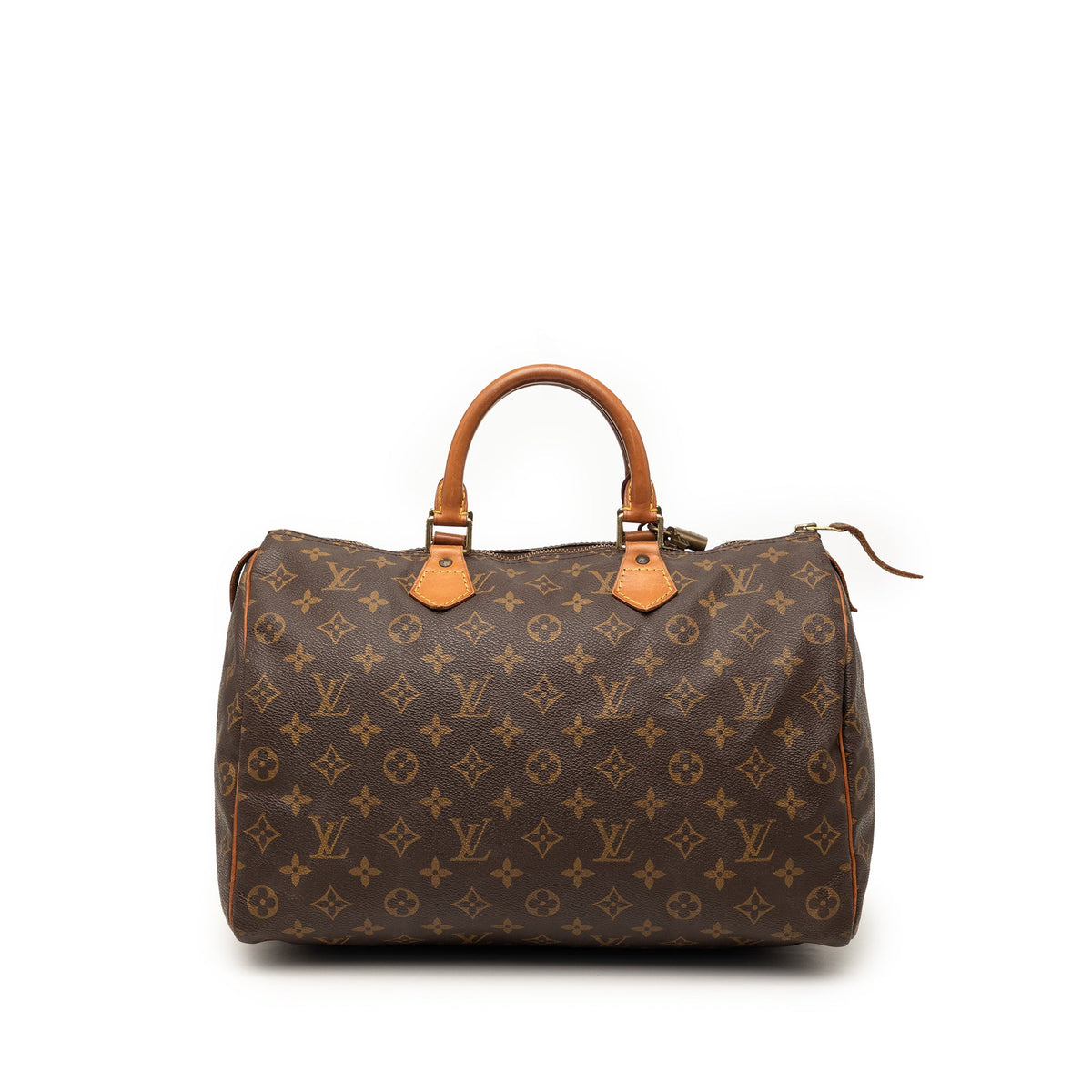 Louis Vuitton Monogram Speedy 35 — Brown