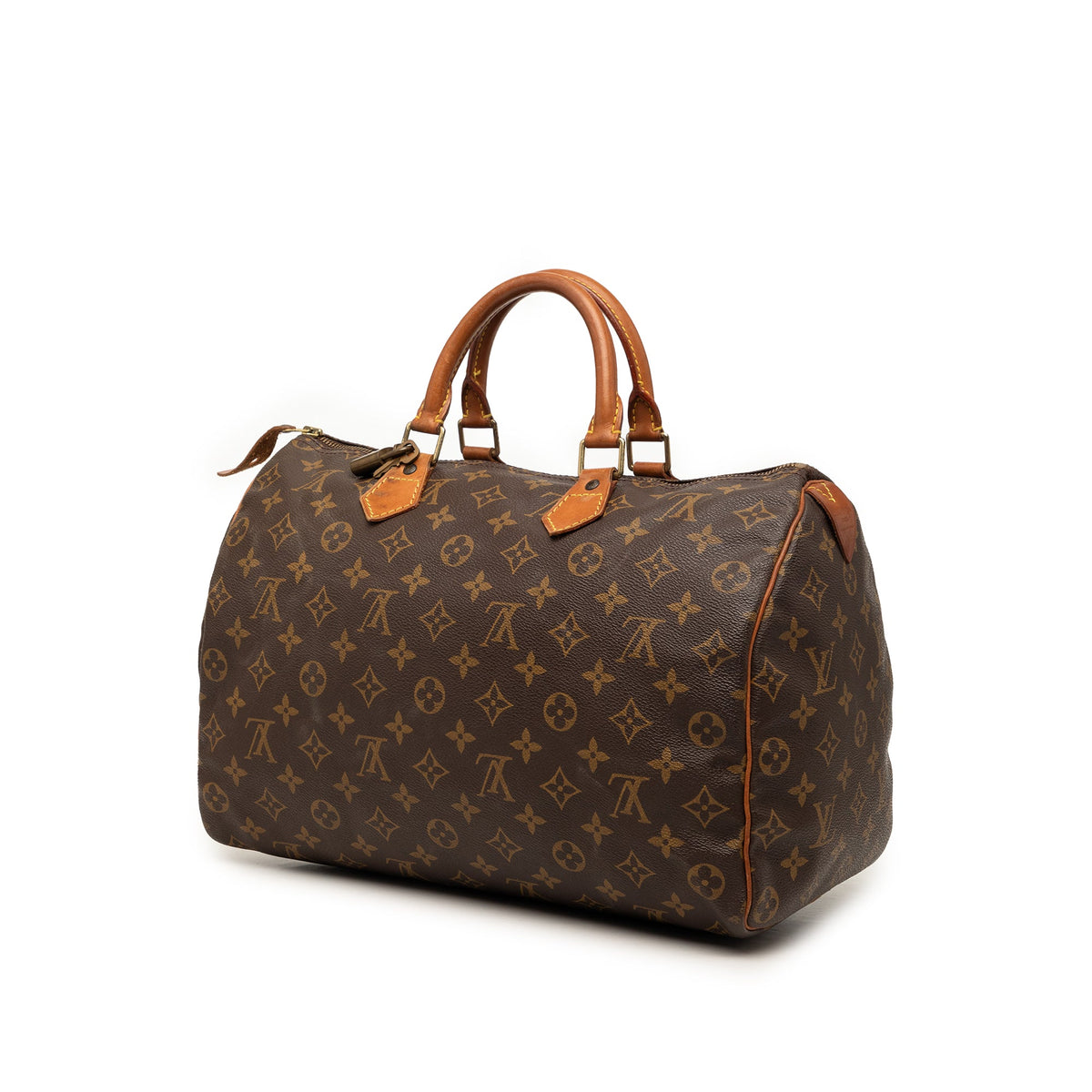 Louis Vuitton Monogram Speedy 35 — Brown
