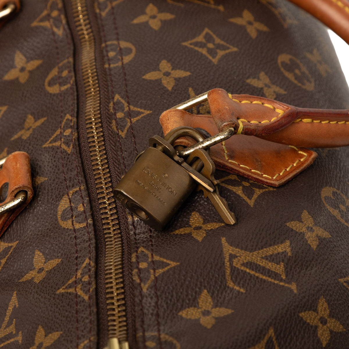 Louis Vuitton Monogram Speedy 35 — Brown