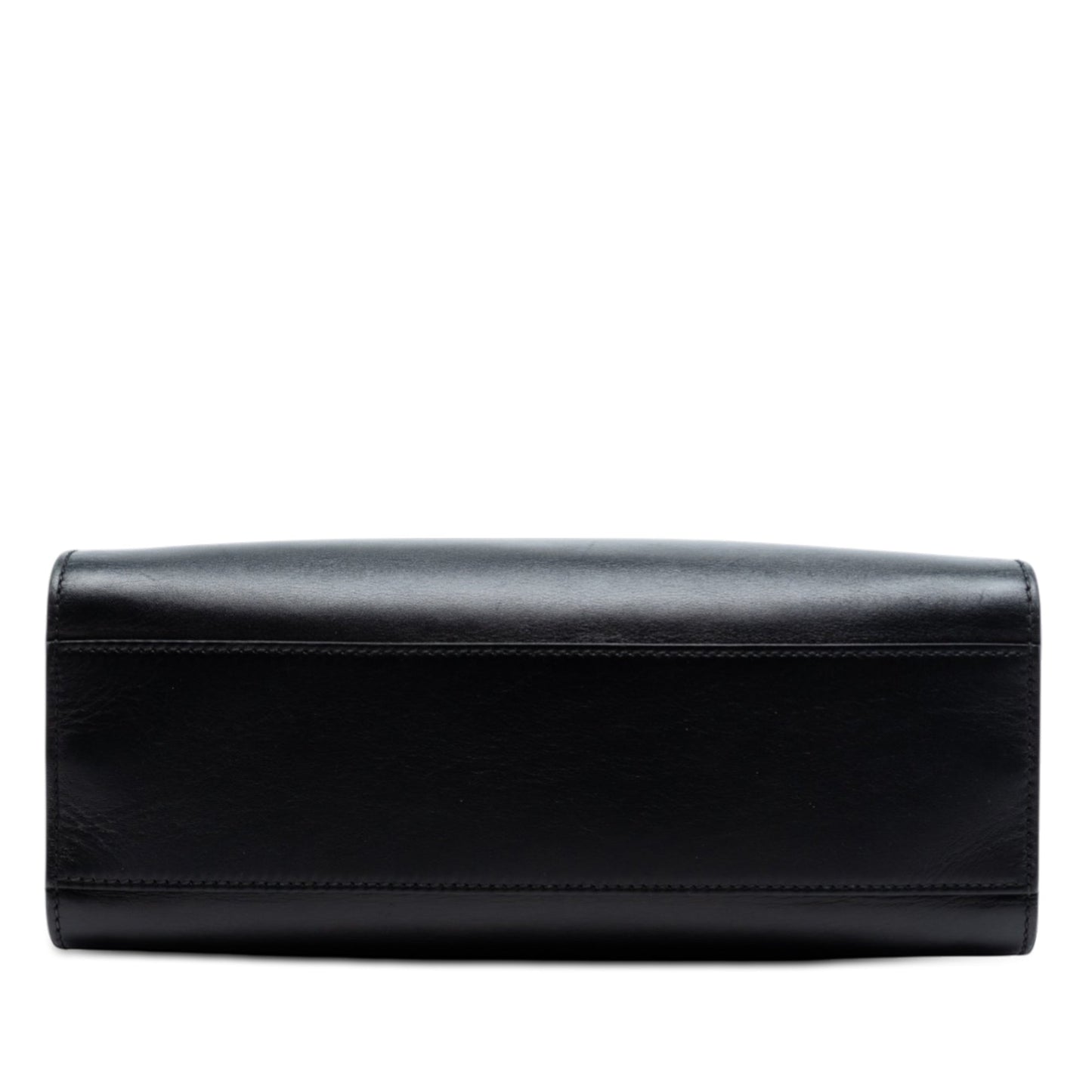 Small Leather Bamboo Nymphaea Web Satchel
