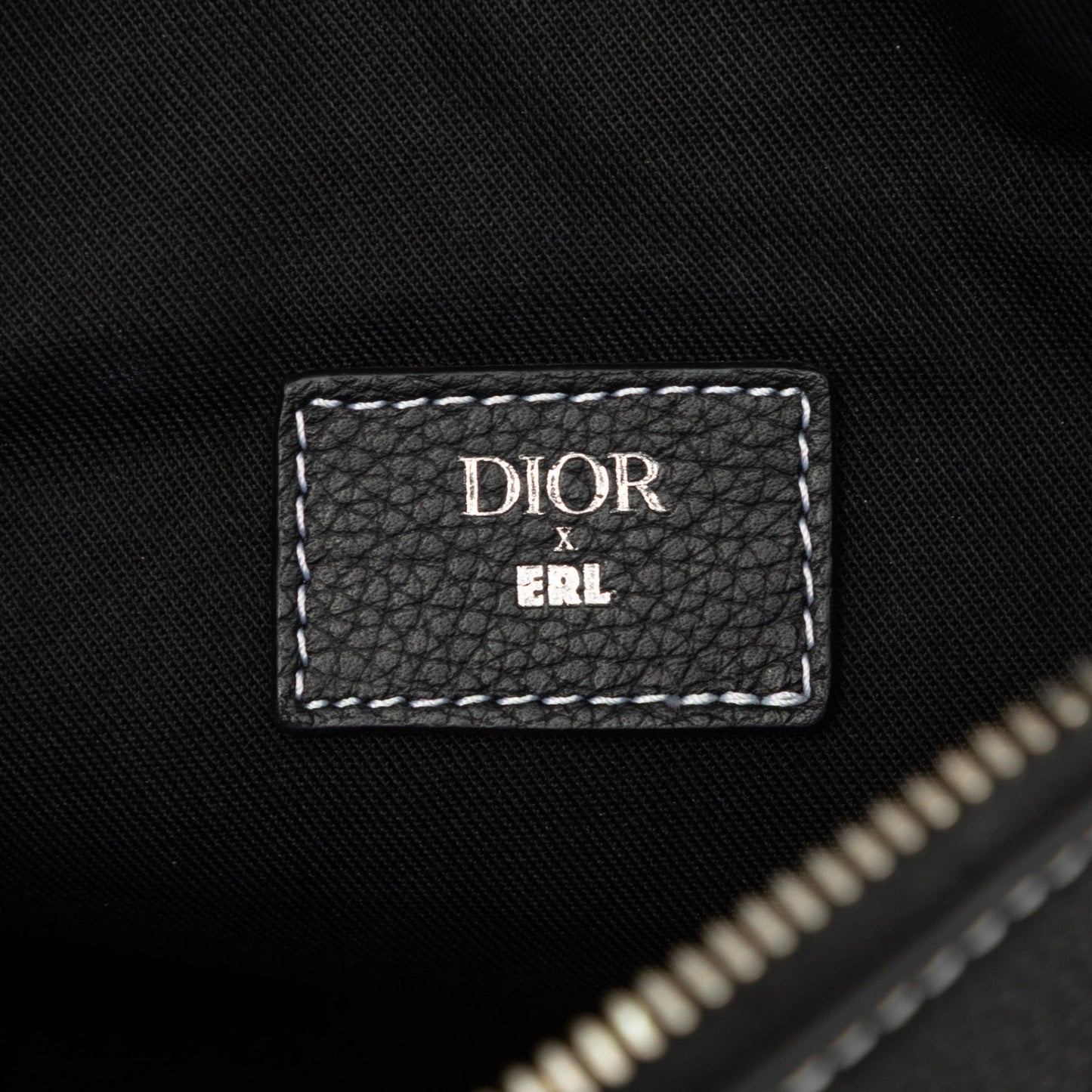 Dior Grained Calfskin Saddle Crossbody