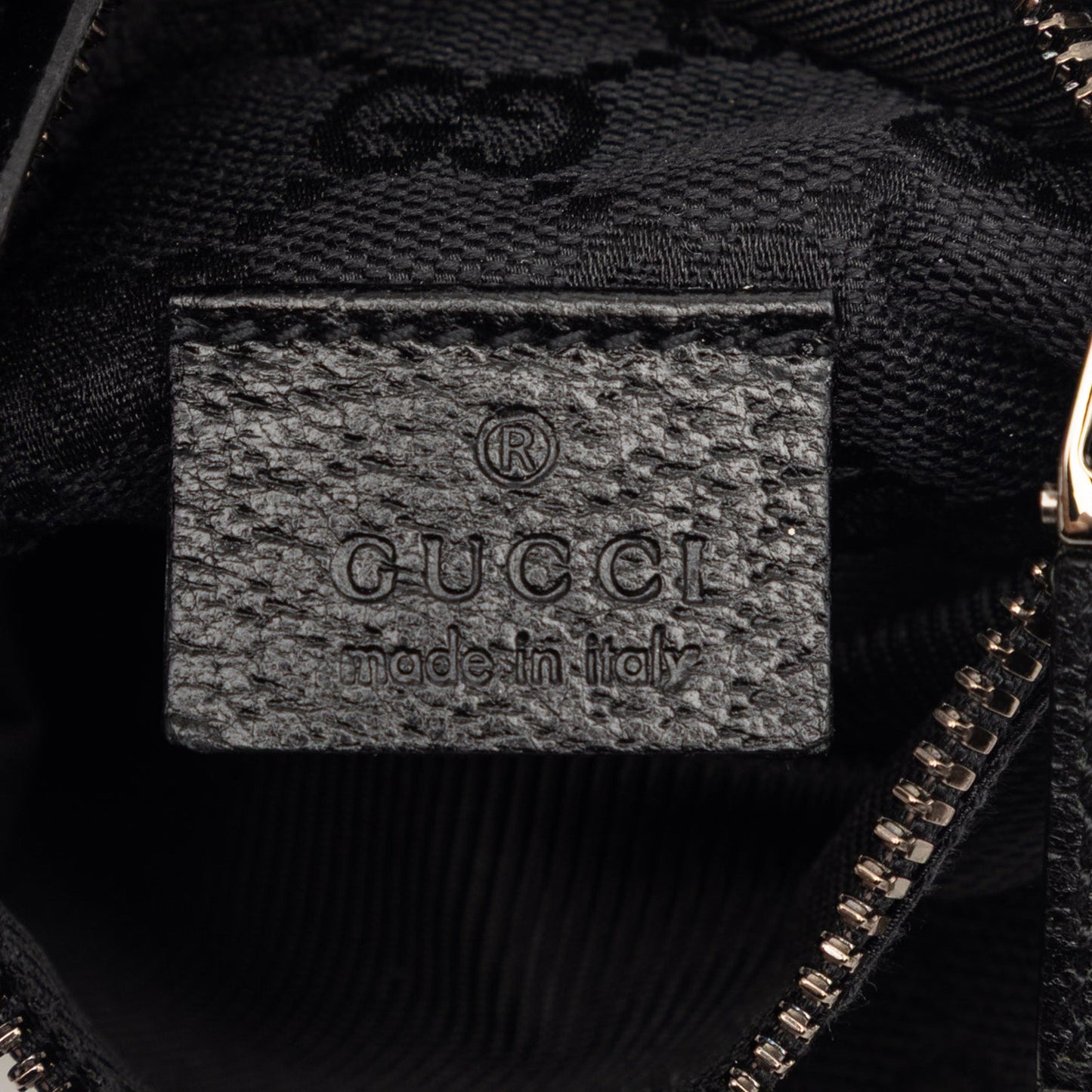 Gucci GG Canvas Double Pocket Belt Bag