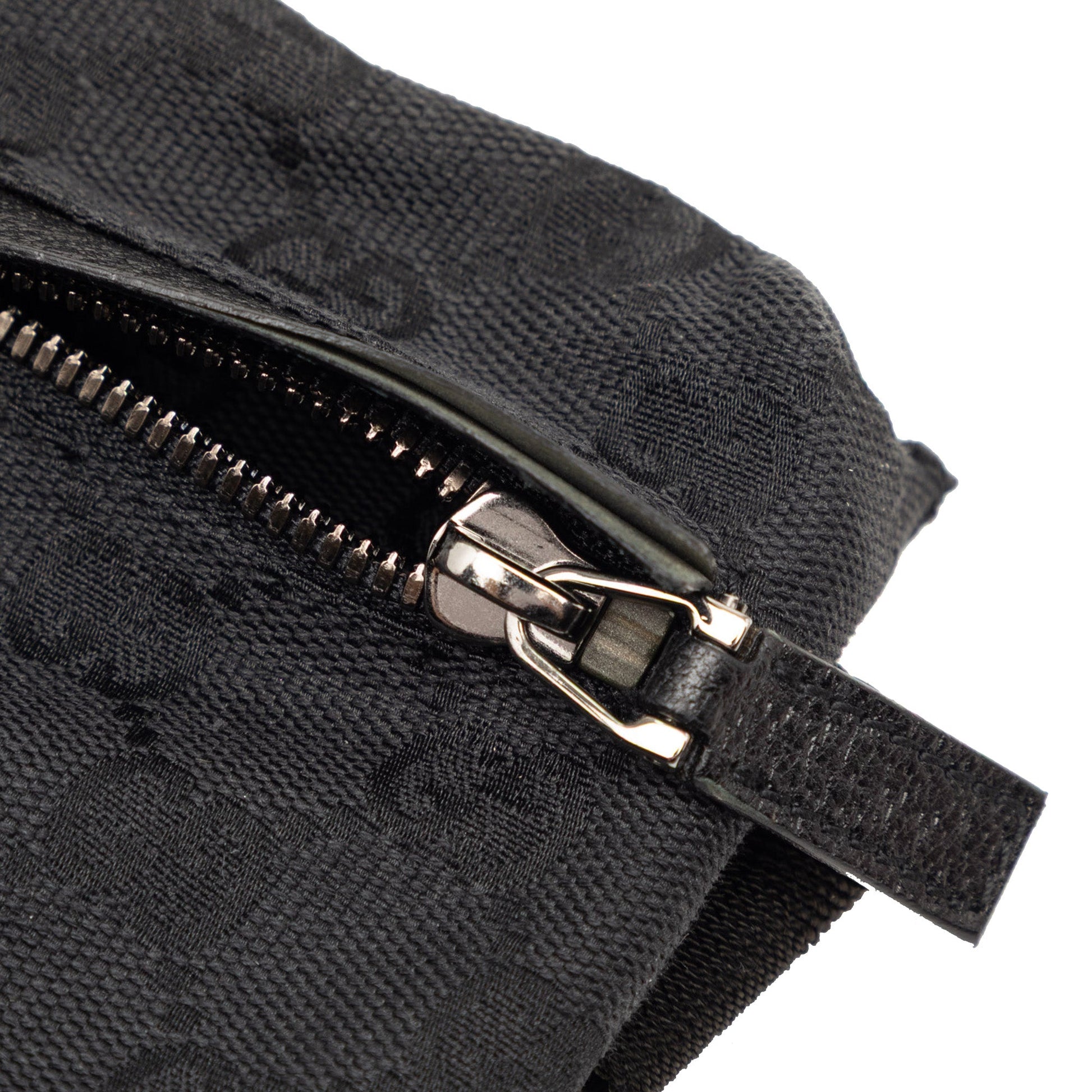 Gucci GG Canvas Double Pocket Belt Bag