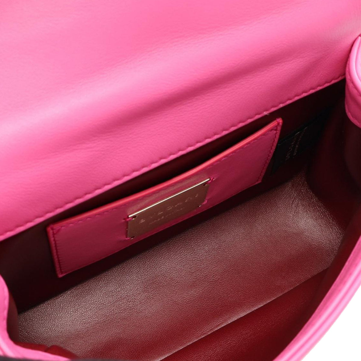 Bvlgari Mini Leather Serpenti Cabochon Satchel — Pink