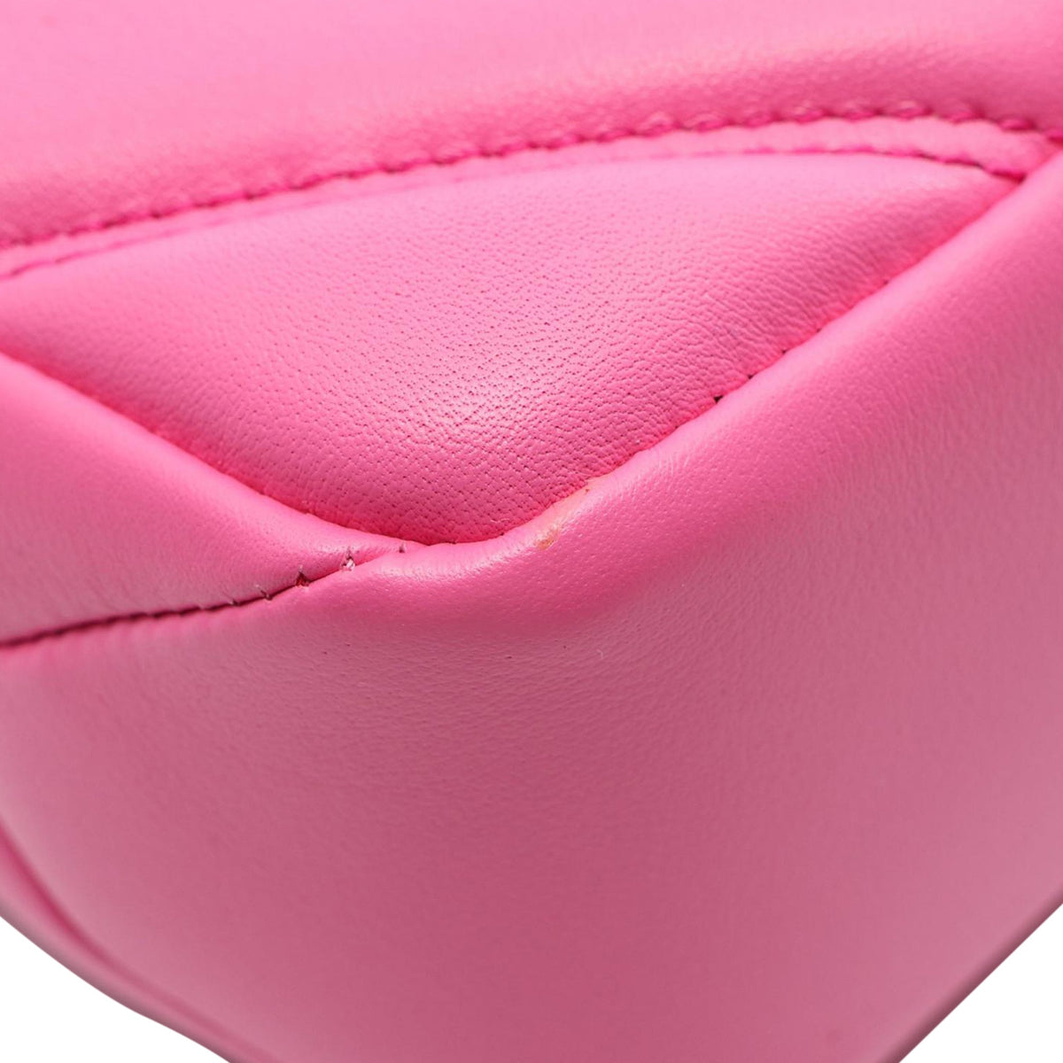 Bvlgari Mini Leather Serpenti Cabochon Satchel — Pink