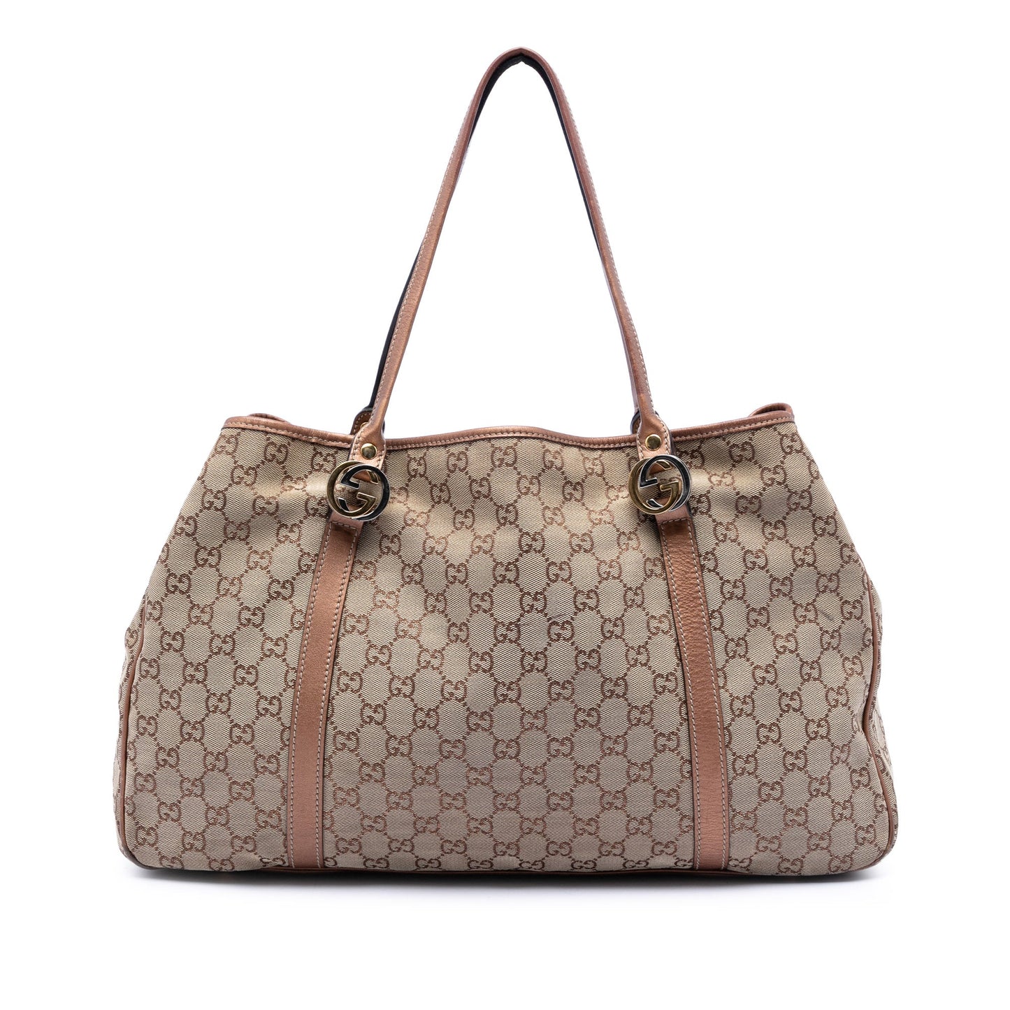 Gucci Large GG Canvas Twins Tote