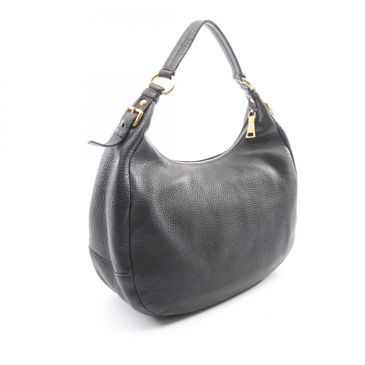 Prada Vitello Daino Zip Top Hobo
