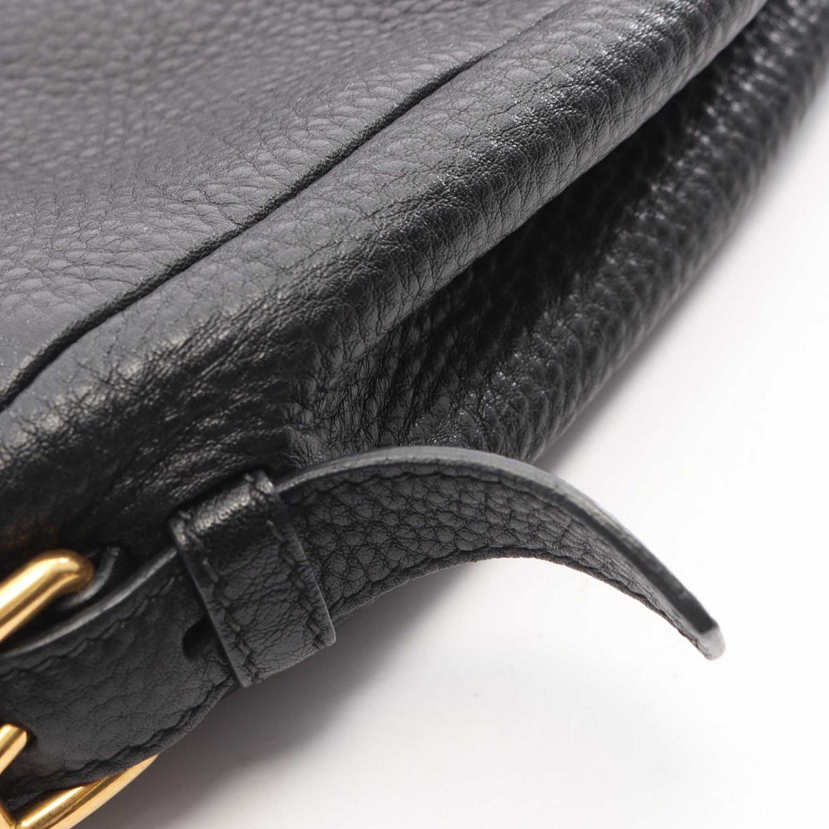 Prada Vitello Daino Zip Top Hobo