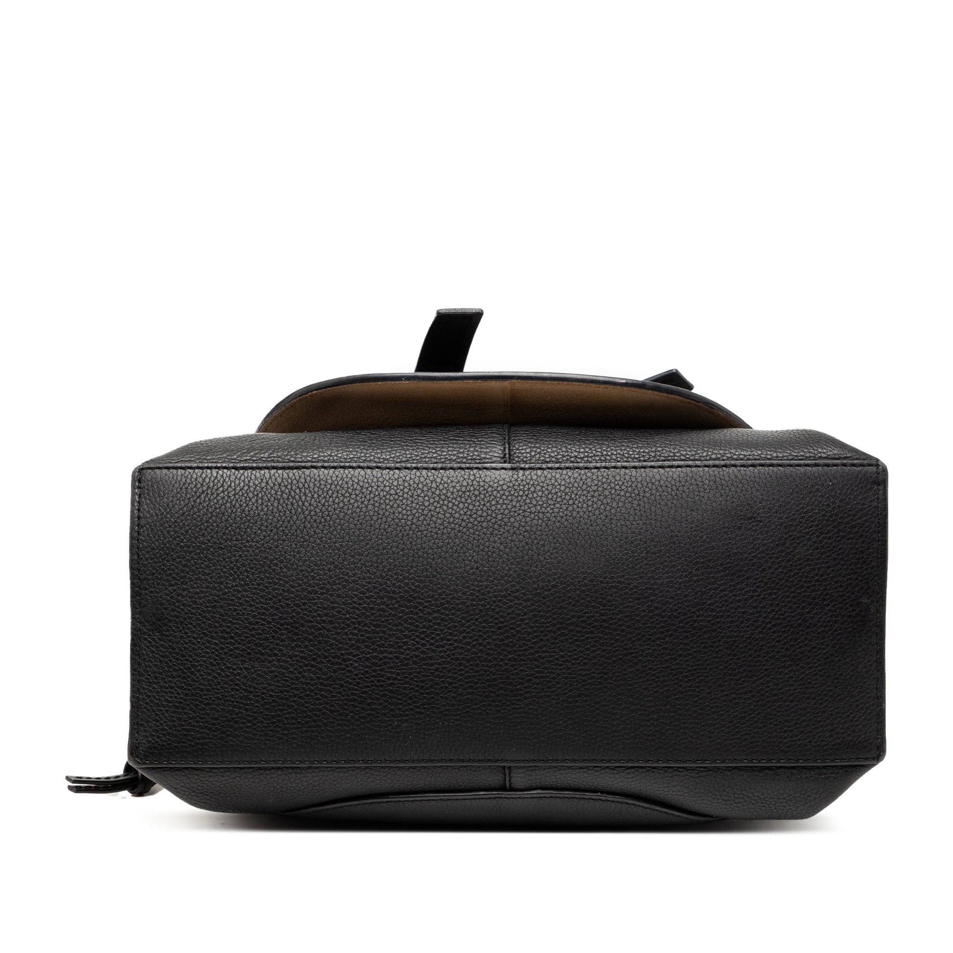 Small Leather Gate Top Handle Bag