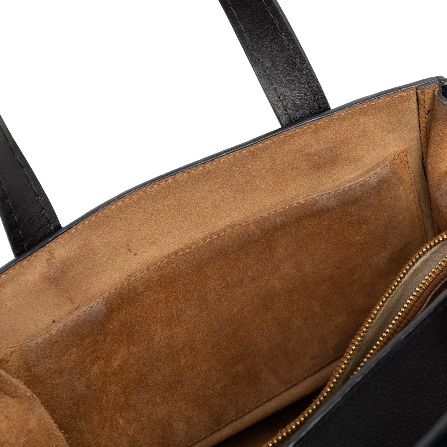 Small Leather Gate Top Handle Bag