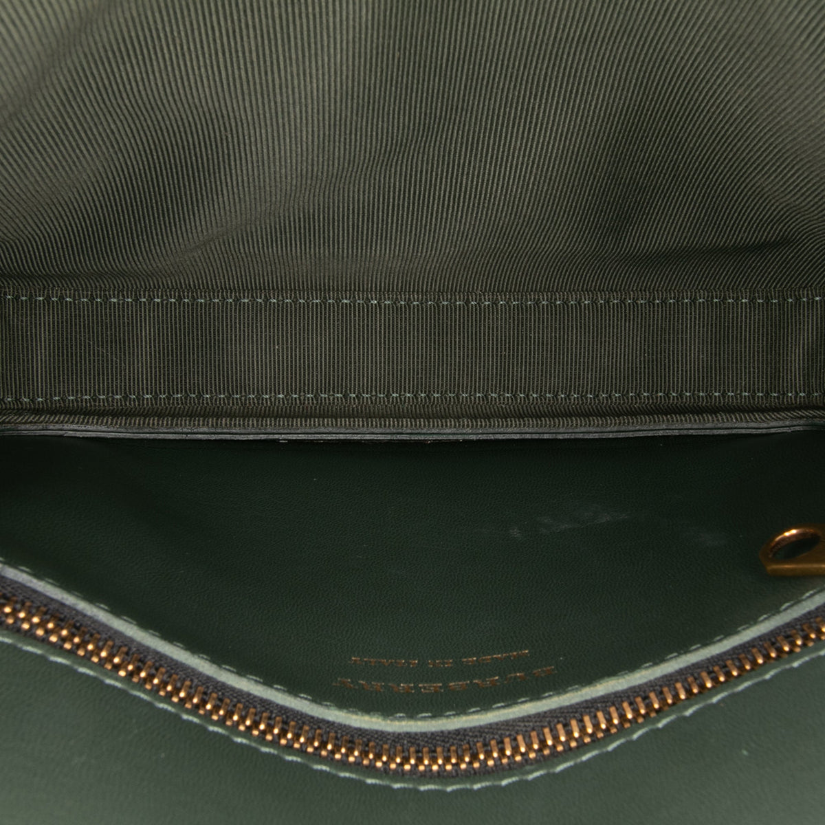 Burberry 1983 Knight Check Canvas and Smooth Calfskin Grommet Chain Crossbody — Beige