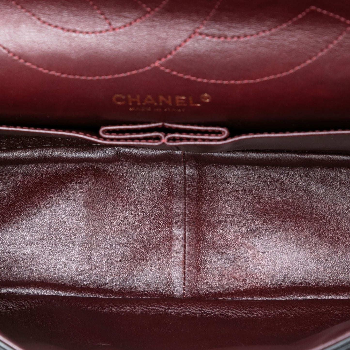 Quilted Aged Calfskin Reissue 2.55 Double Flap 227