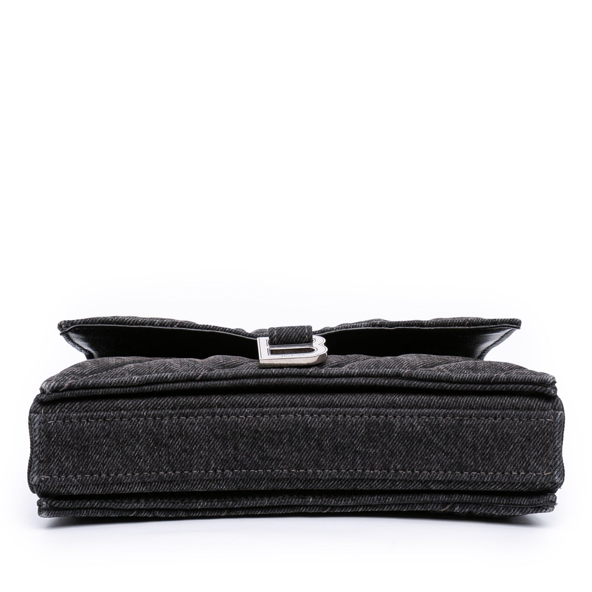 Balenciaga XS Denim Crush Chain Crossbody