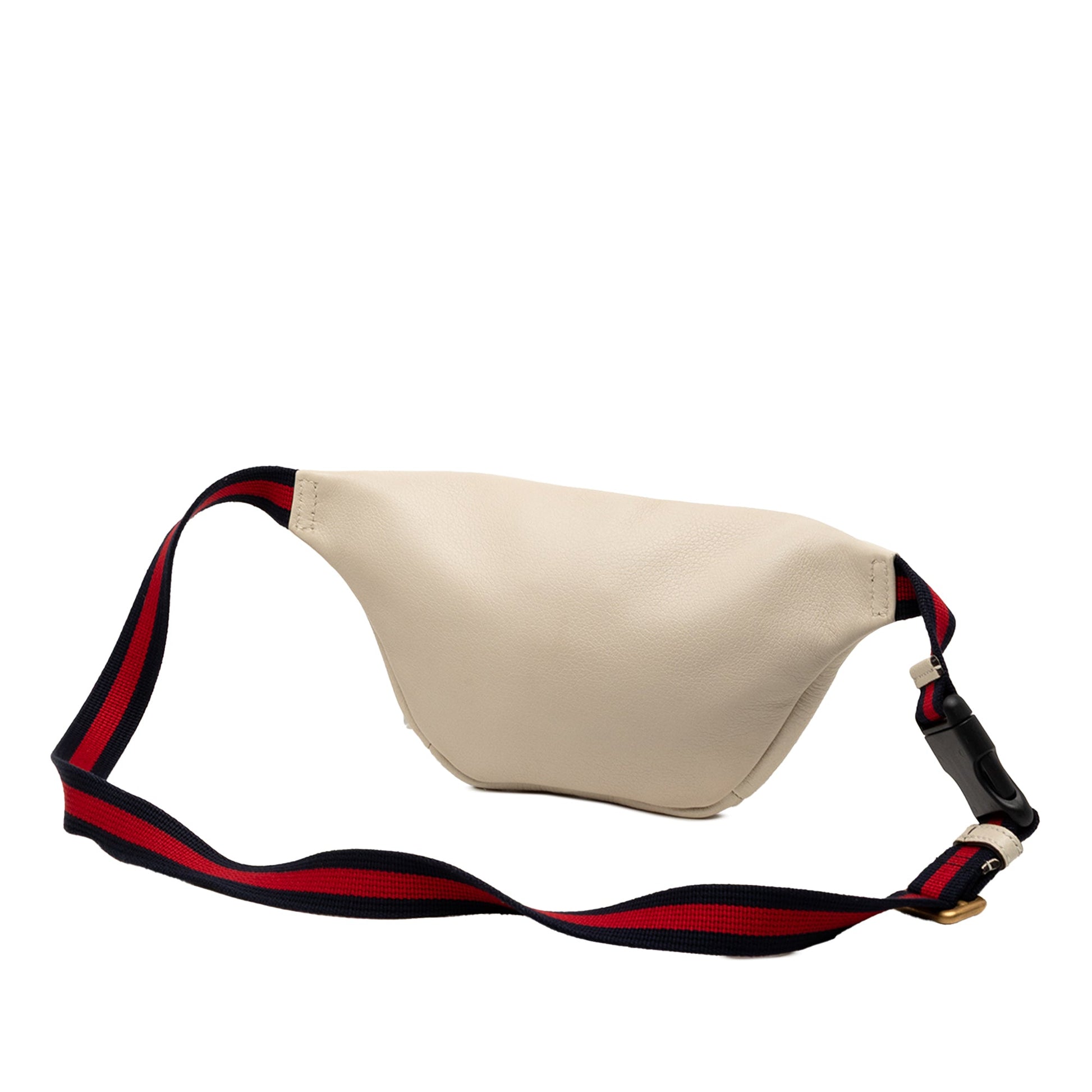 Gucci Small Grained Calfskin Logo Belt Bag