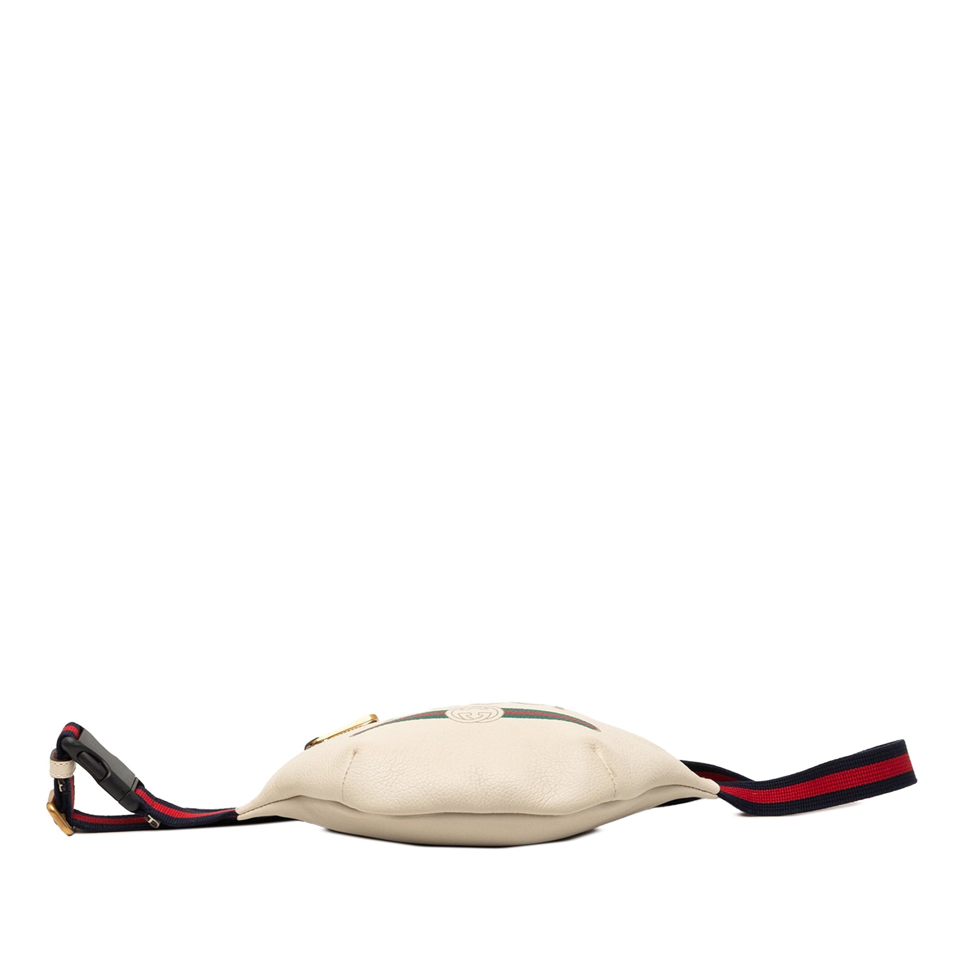 Gucci Small Grained Calfskin Logo Belt Bag